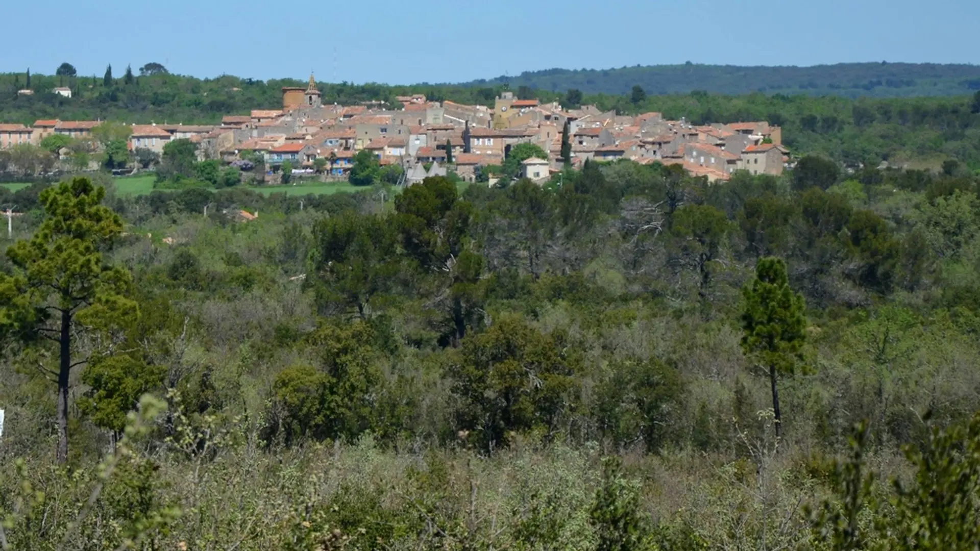 Regusse vue depuis le Pelenc