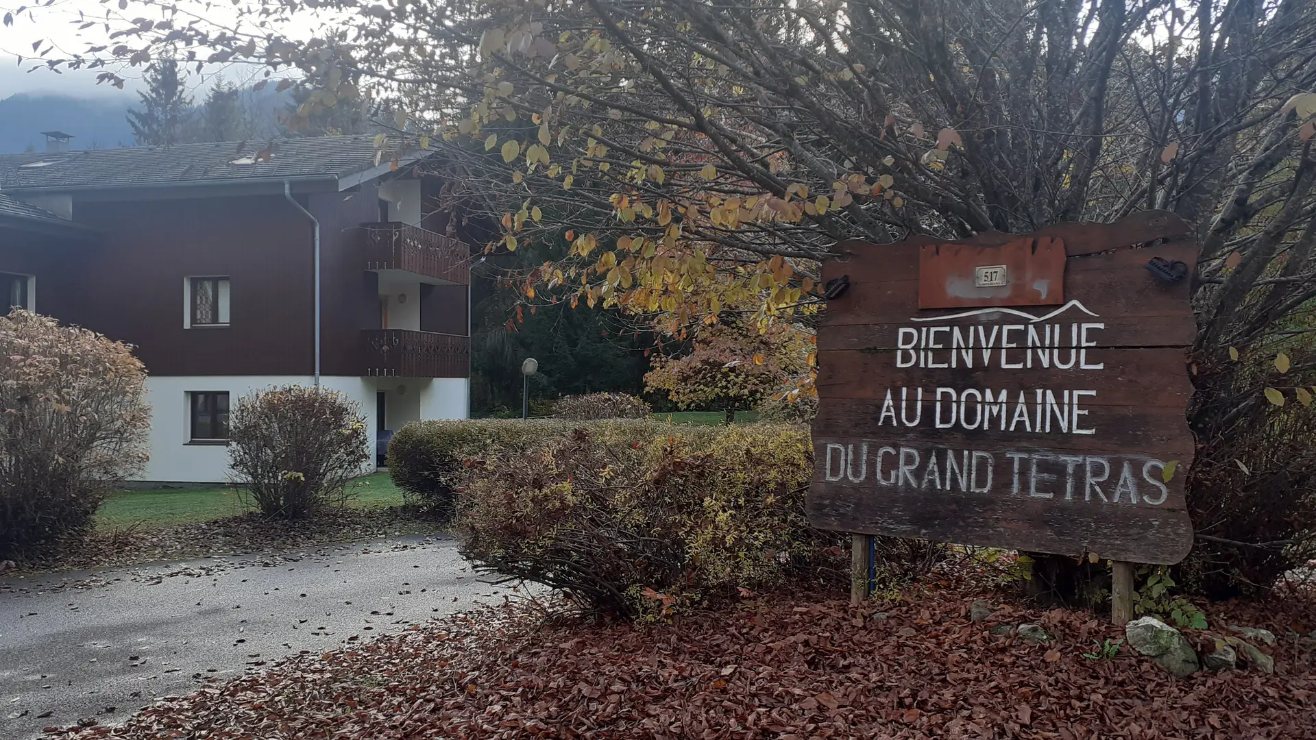 entrée version automne