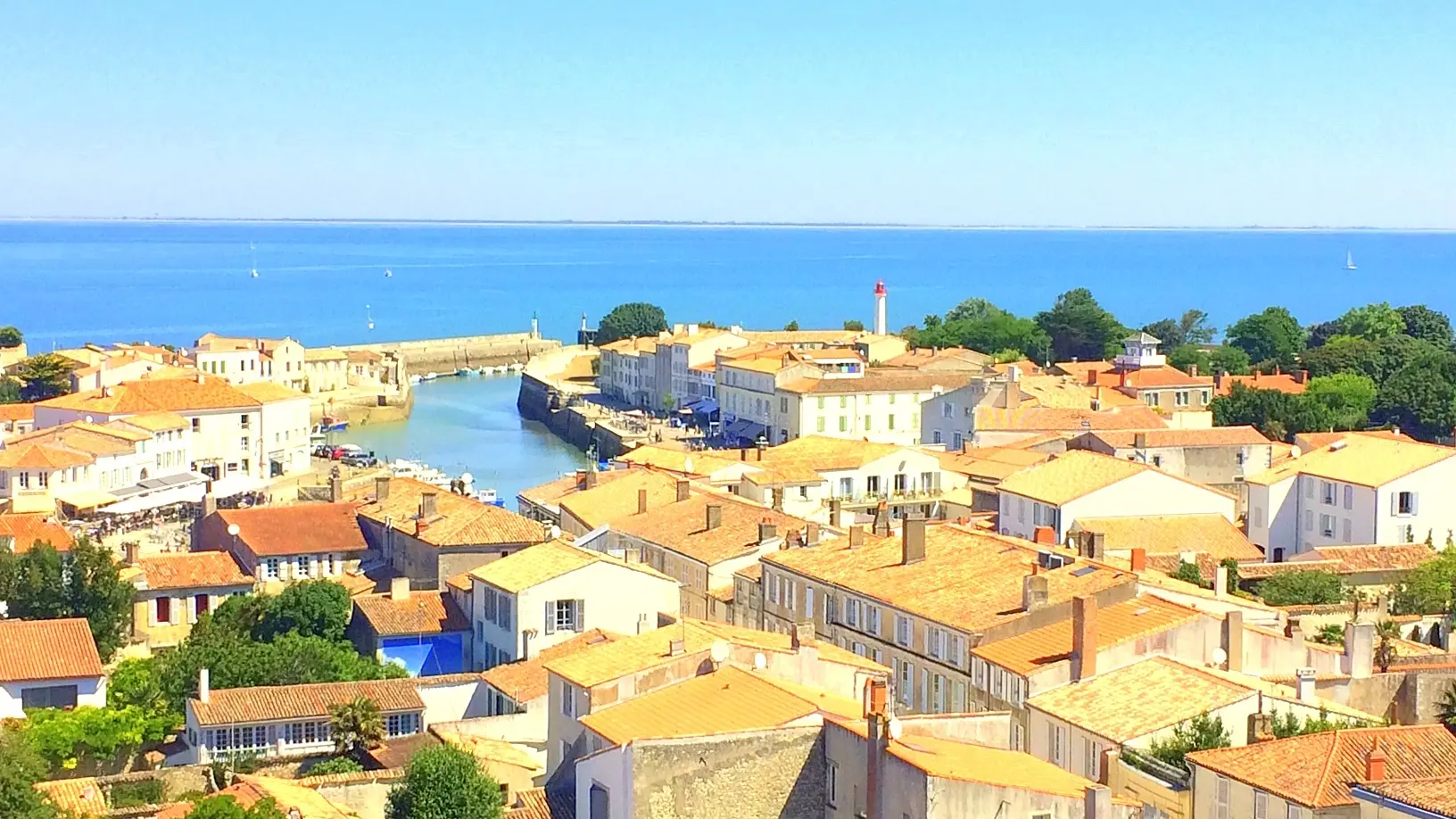 Saint Martin en Ré vue du clocher