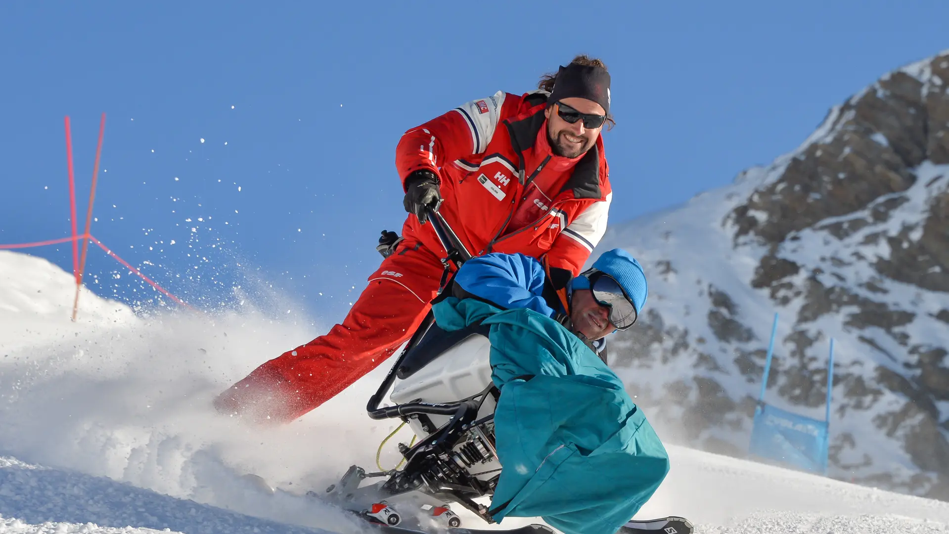 Handi ski avec l'ESF