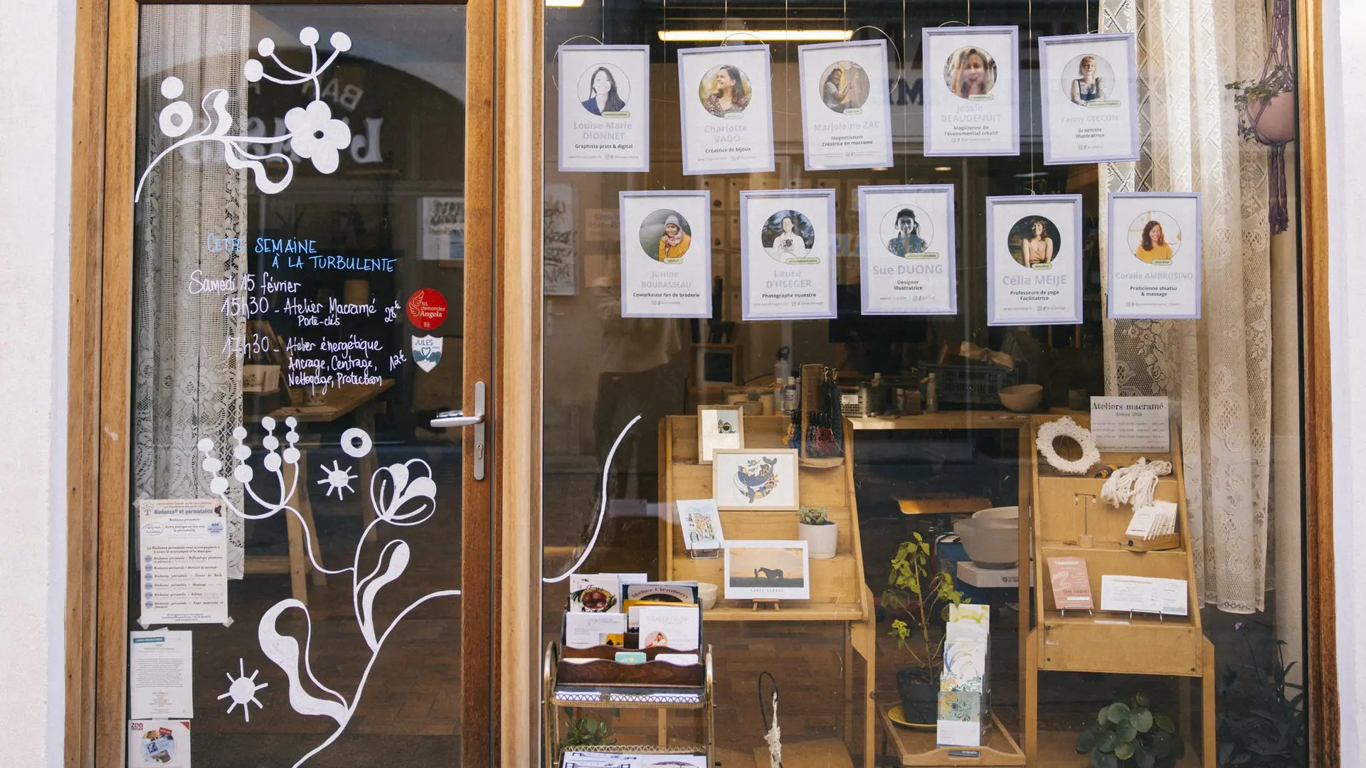 Vitrine de La Turbulente