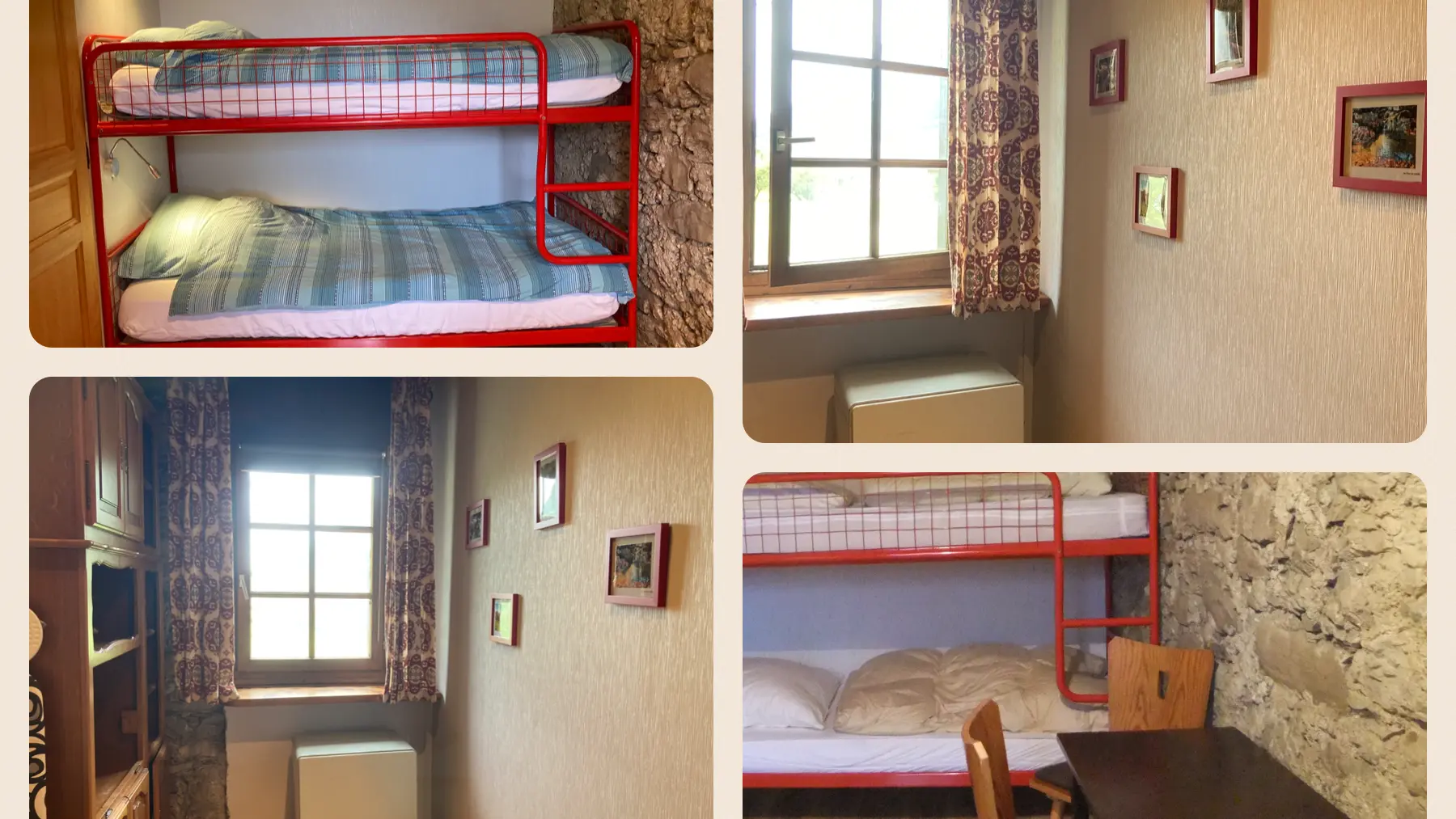 Chambre lits superposés