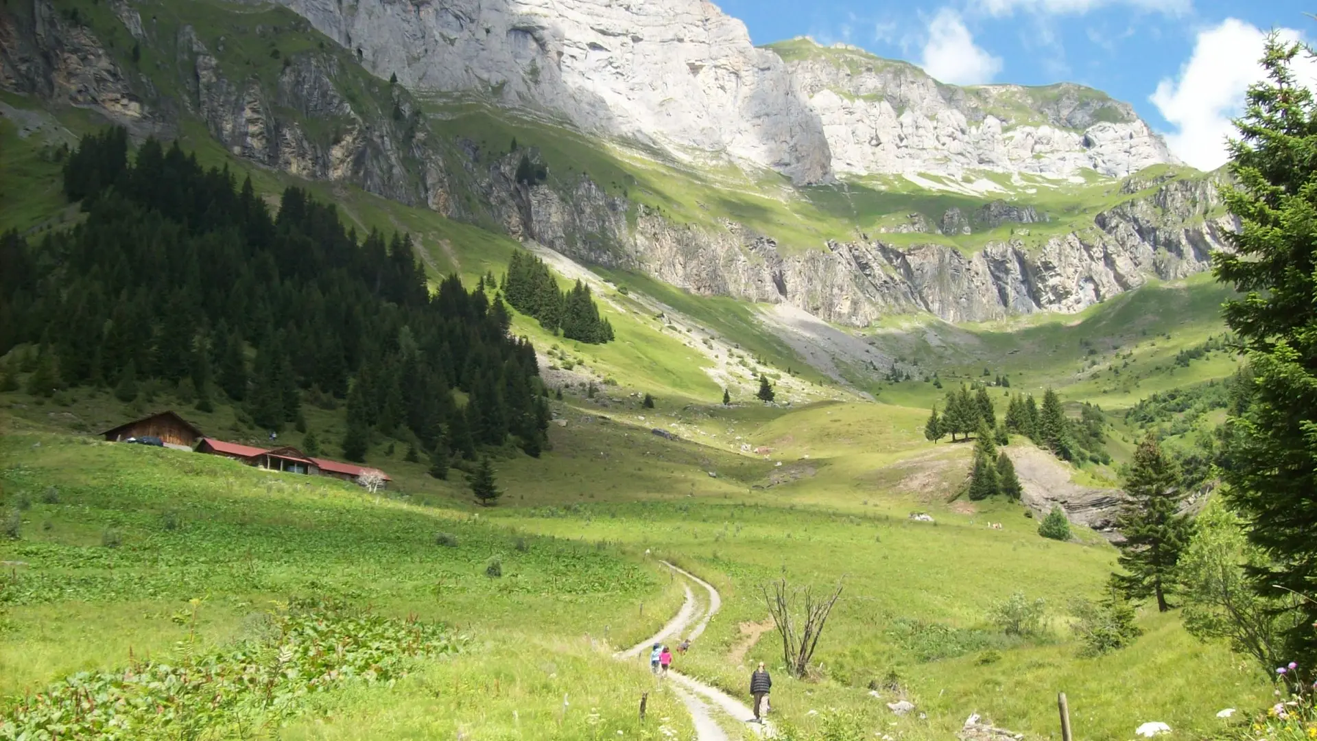 vers le refuge de Véran