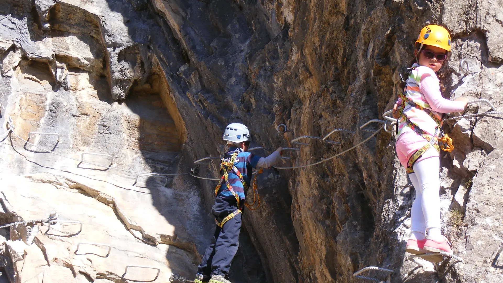 Via ferrata enfant