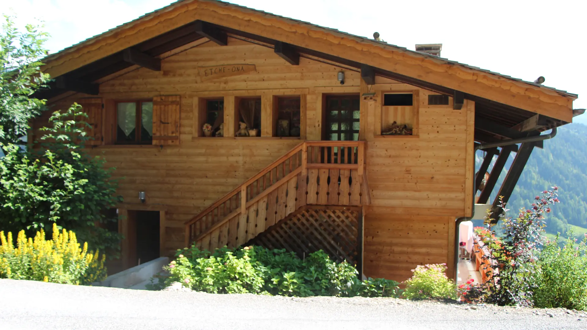 Extérieur chalet hiver-Etche Ona n°2-Le Grand-Bornand