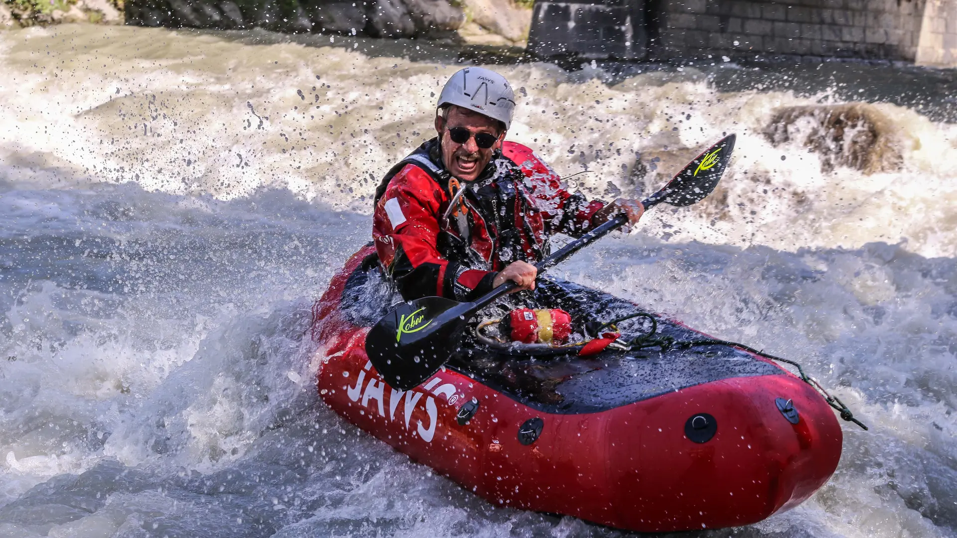 Packraft Aventures - Arve - Adventures Payraud Session Raft - River Explorer Original ©