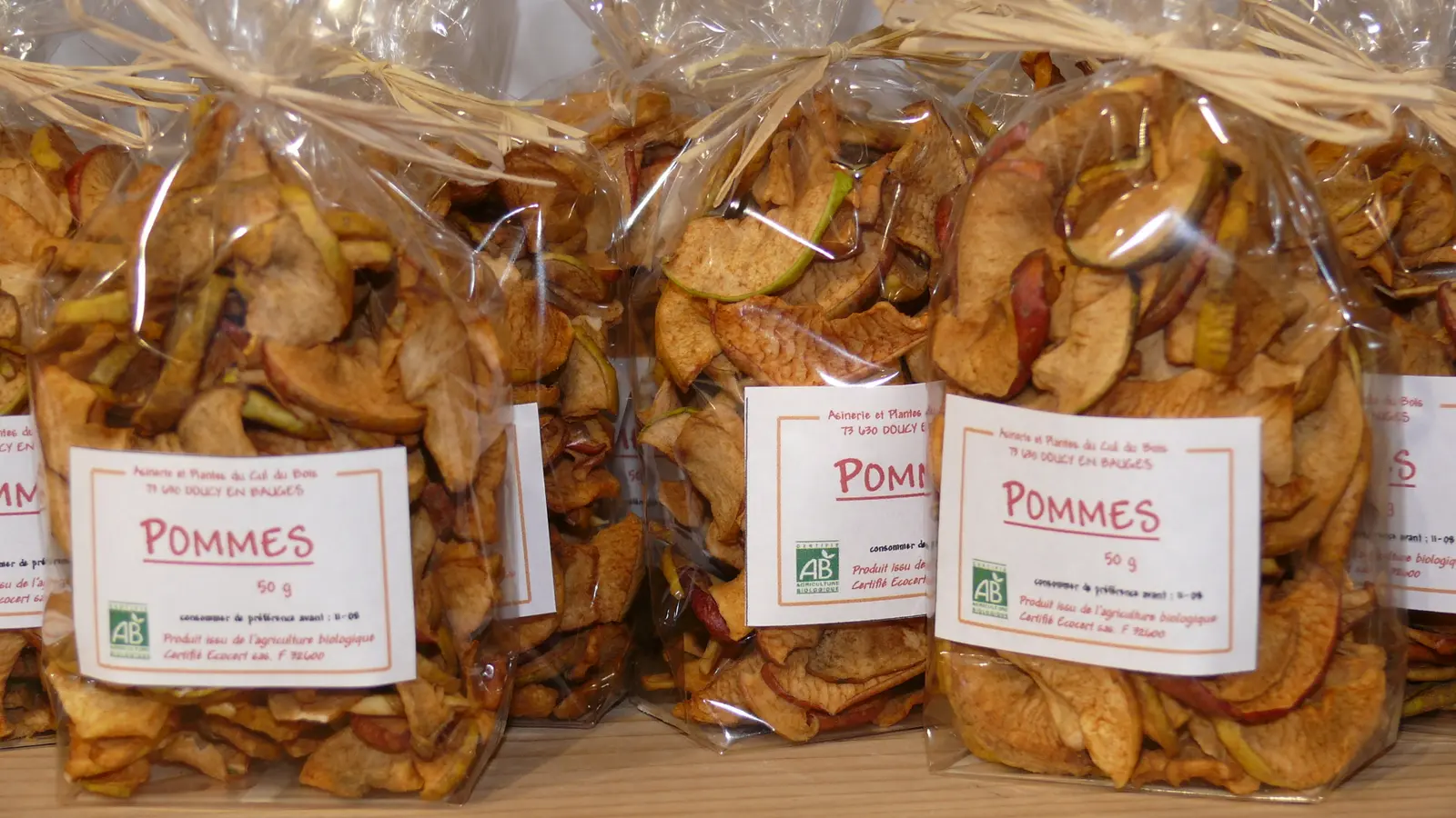 Pommes séchées