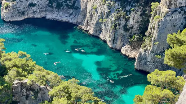 Stand Up Paddle guided tour calanques of Cassis