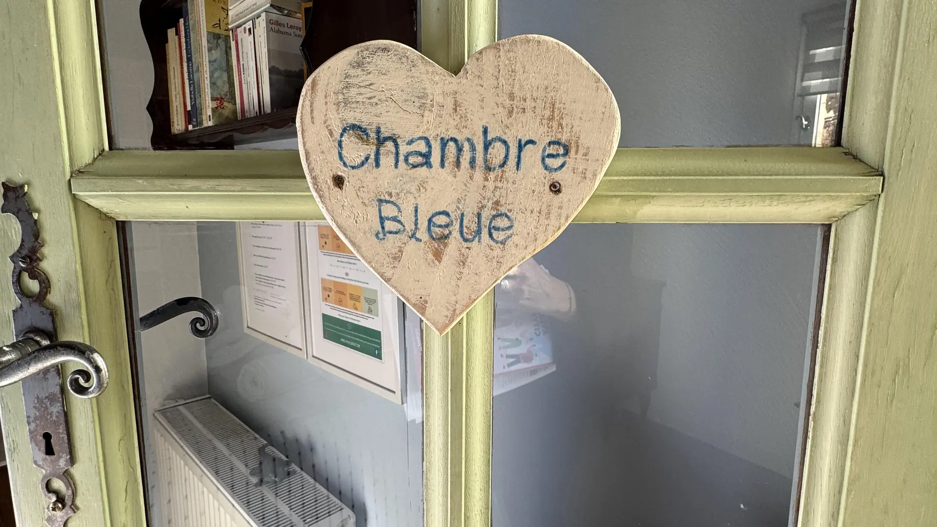 chambre bleue