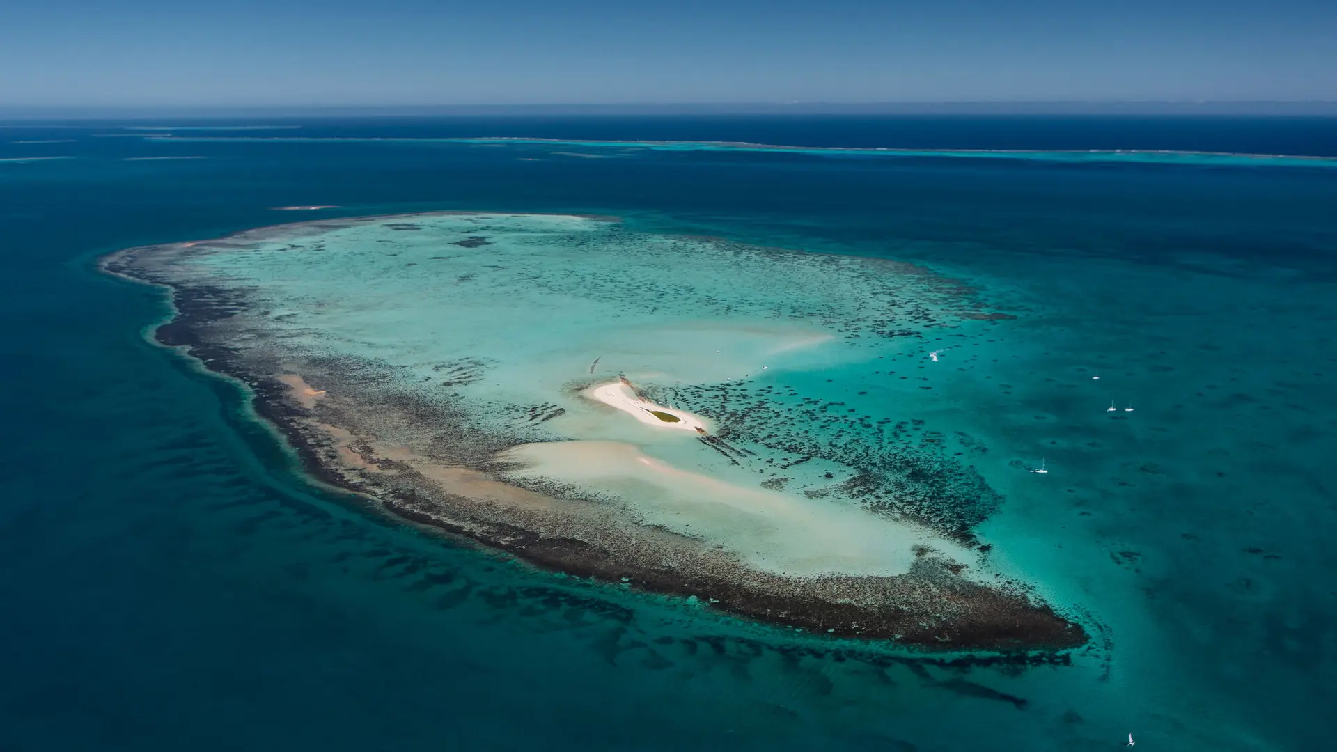 Goéland islet on the Noumea lagoon