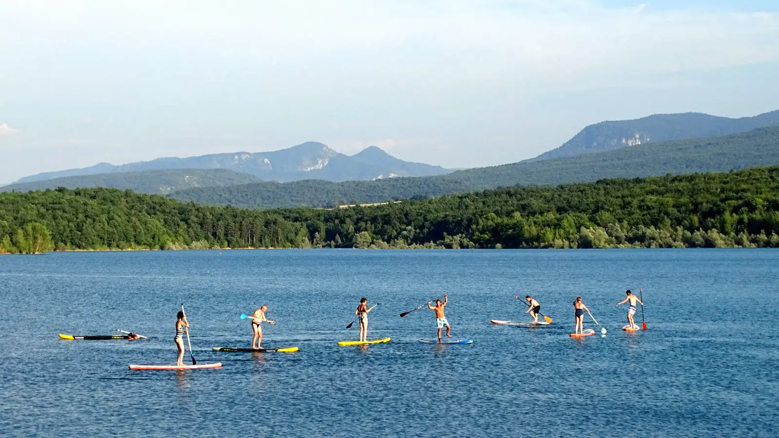 Lac de Montbel activité nautique