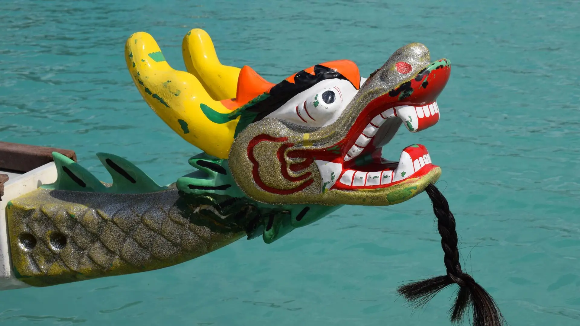 Dragon boat 10 ou 20 places, encadré