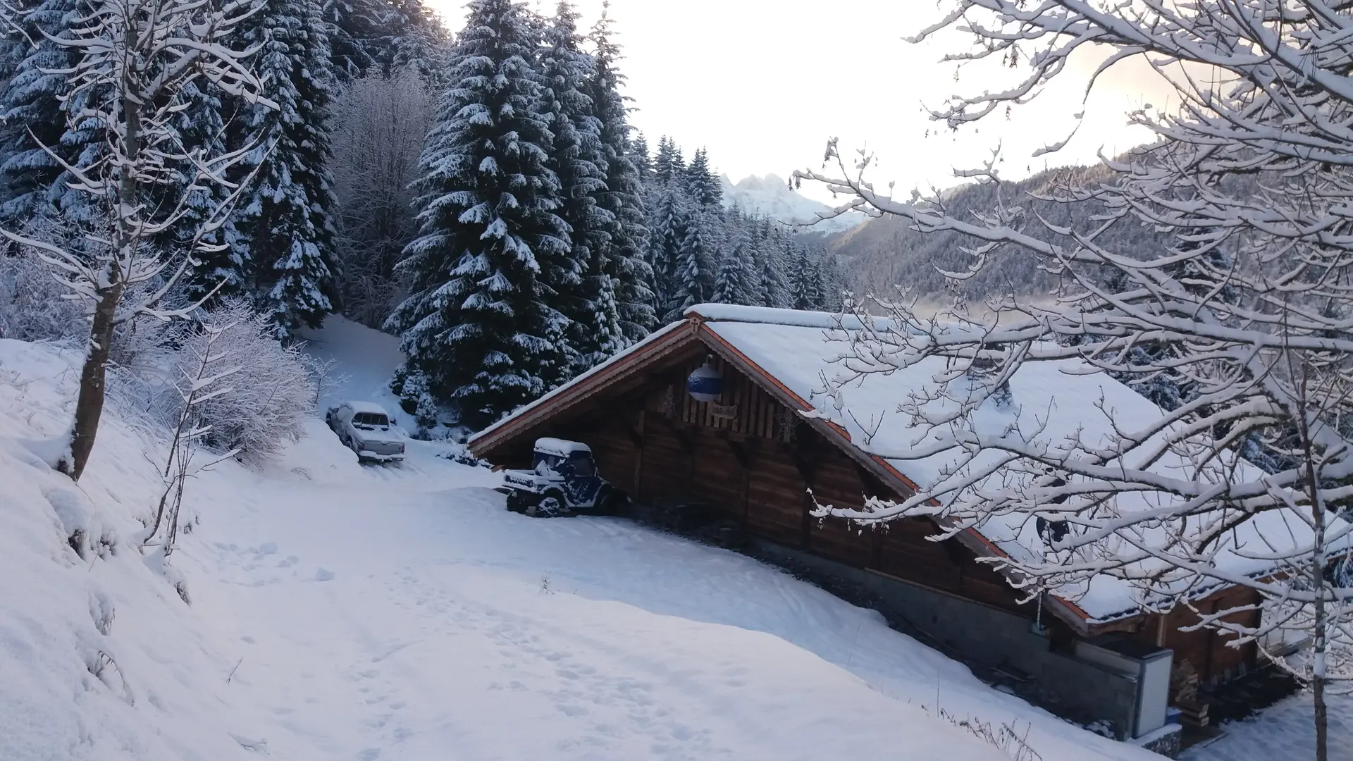 Extérieur en hiver