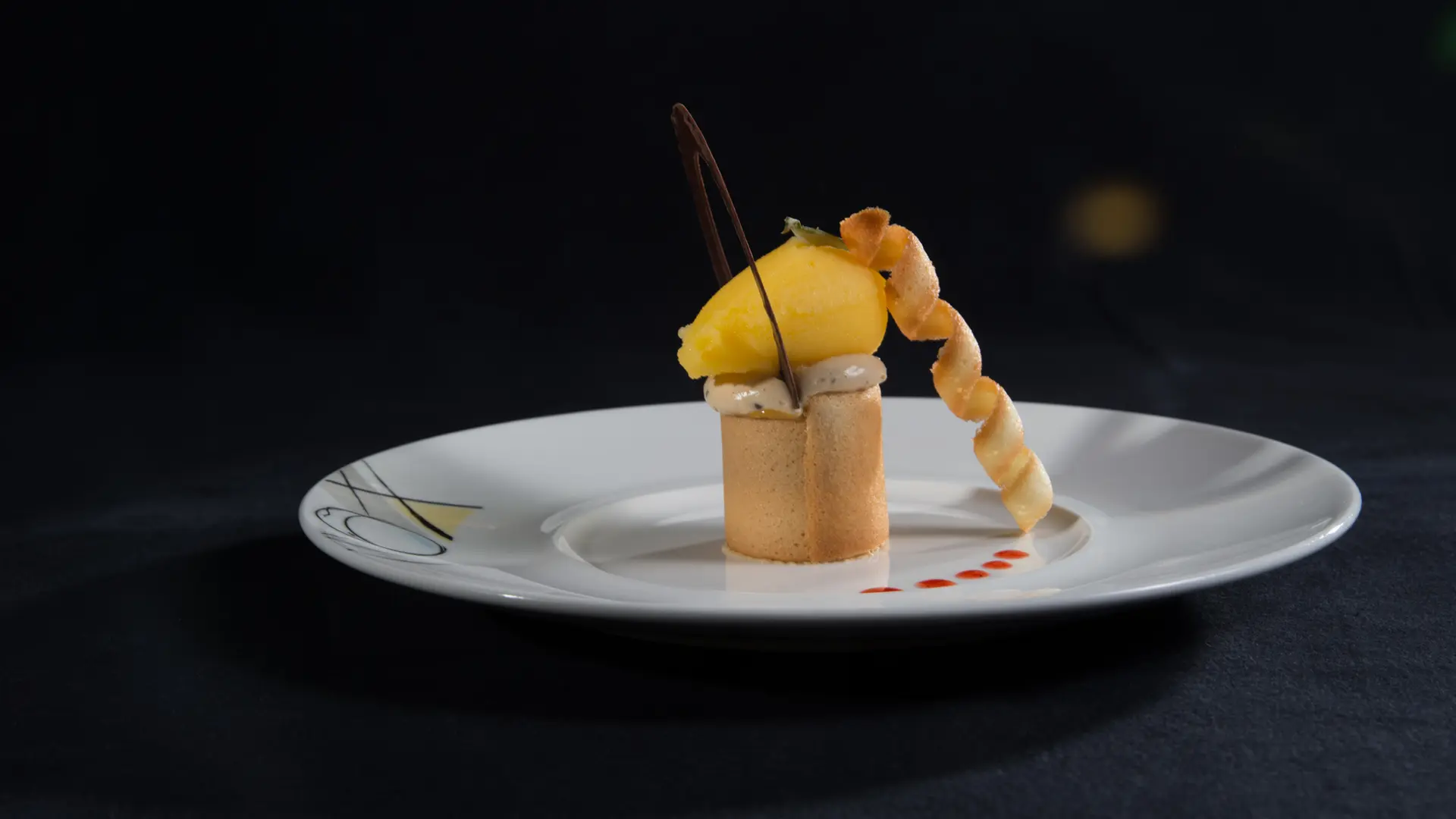 Ganache légère au dulcey