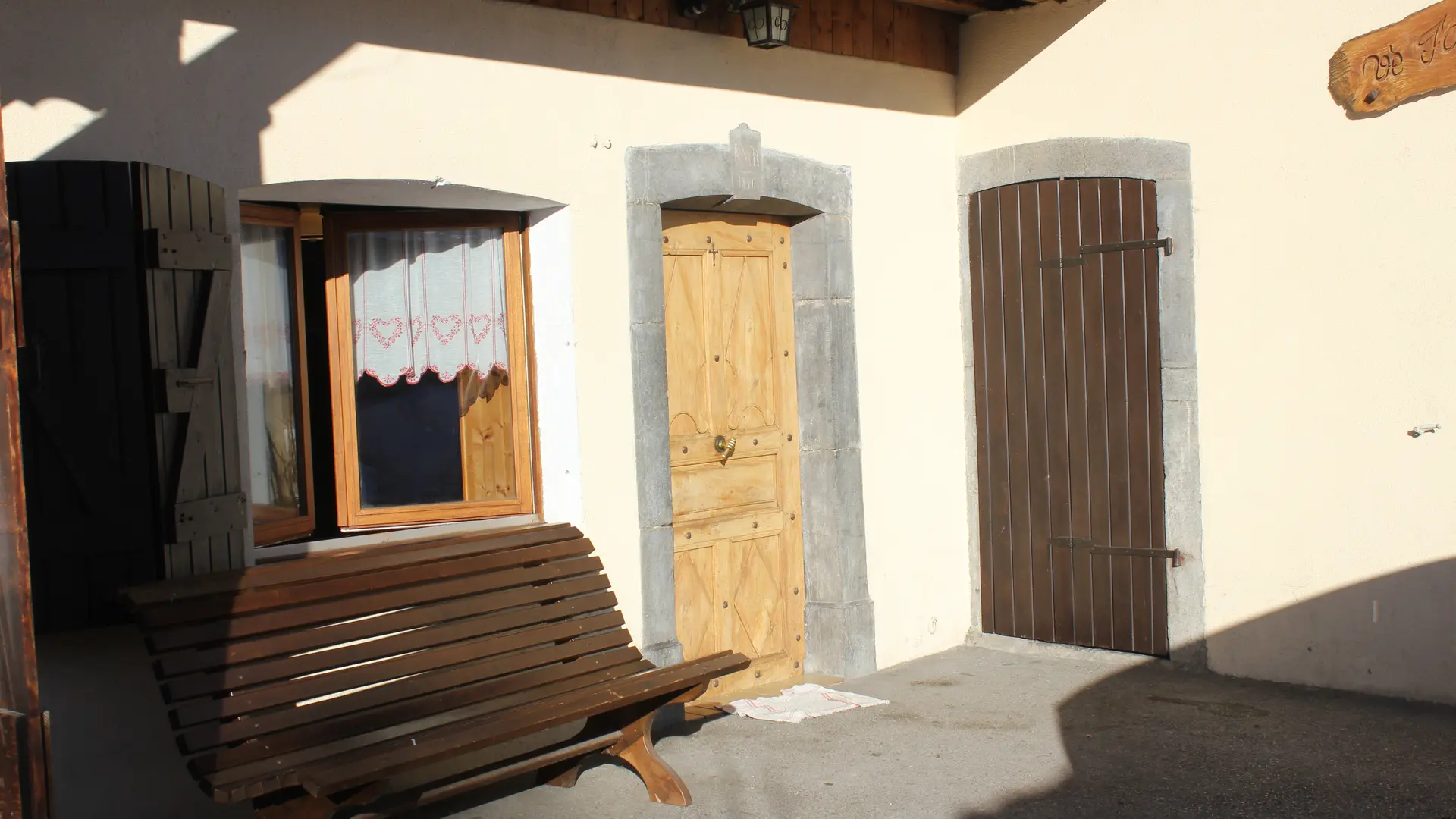 Rez de chaussée d'une ferme traditionnelle