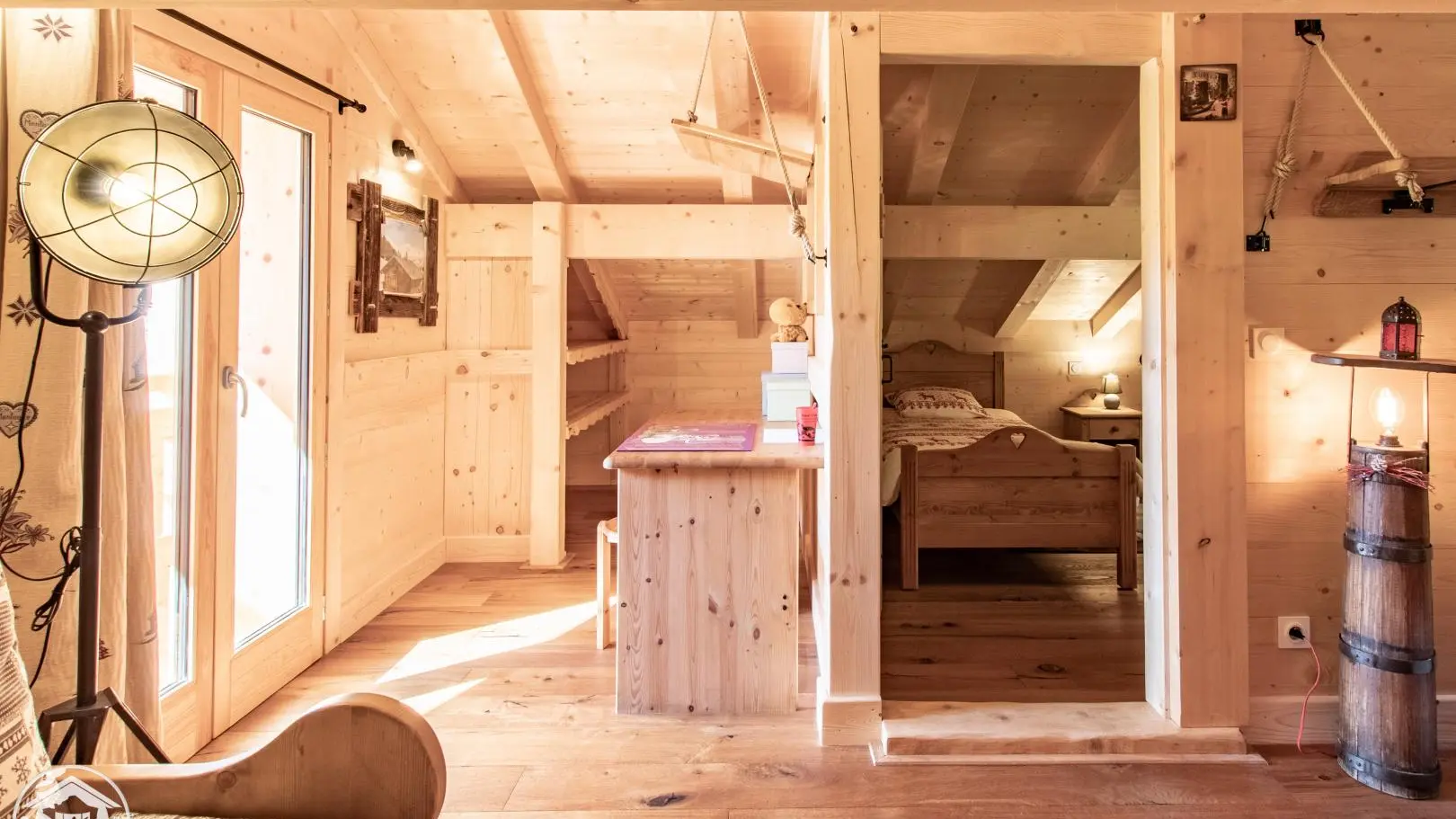 Espace détente / salon à l'étage