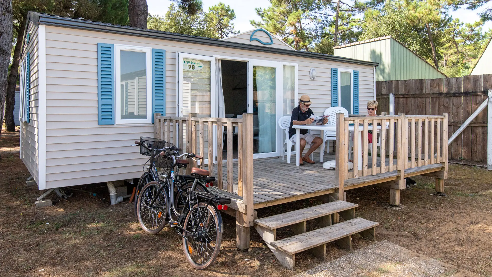 Terrasse mobil-home