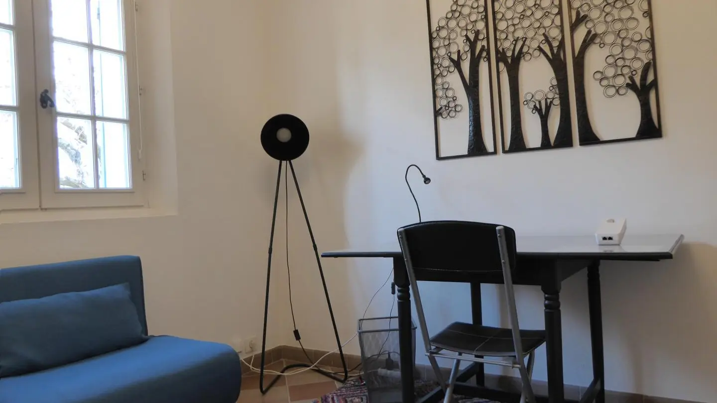 Gîte L'Emiliana - Bureau et Chambre bébé - Roquefort les Pins Gîtes de France Alpes-Maritimes