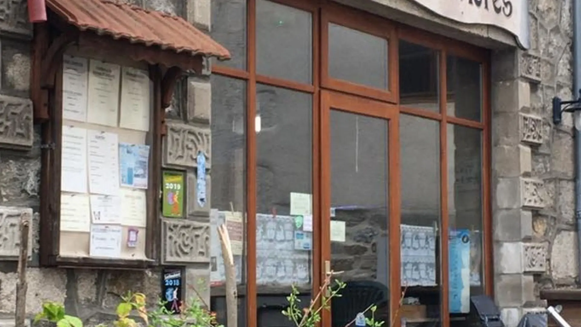 Entrée de l'auberge