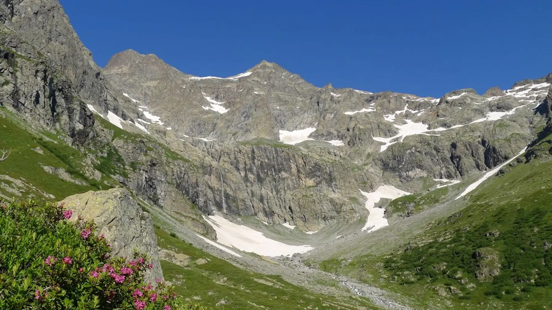 Le vallon de Jas Lacroix, sur la commune de Vallouise
