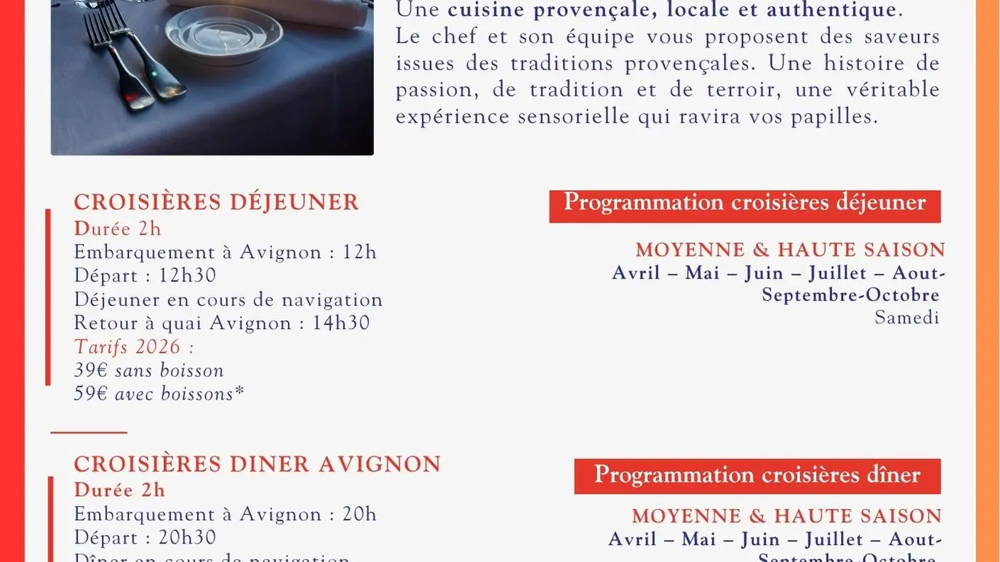 déjeuner ou diner