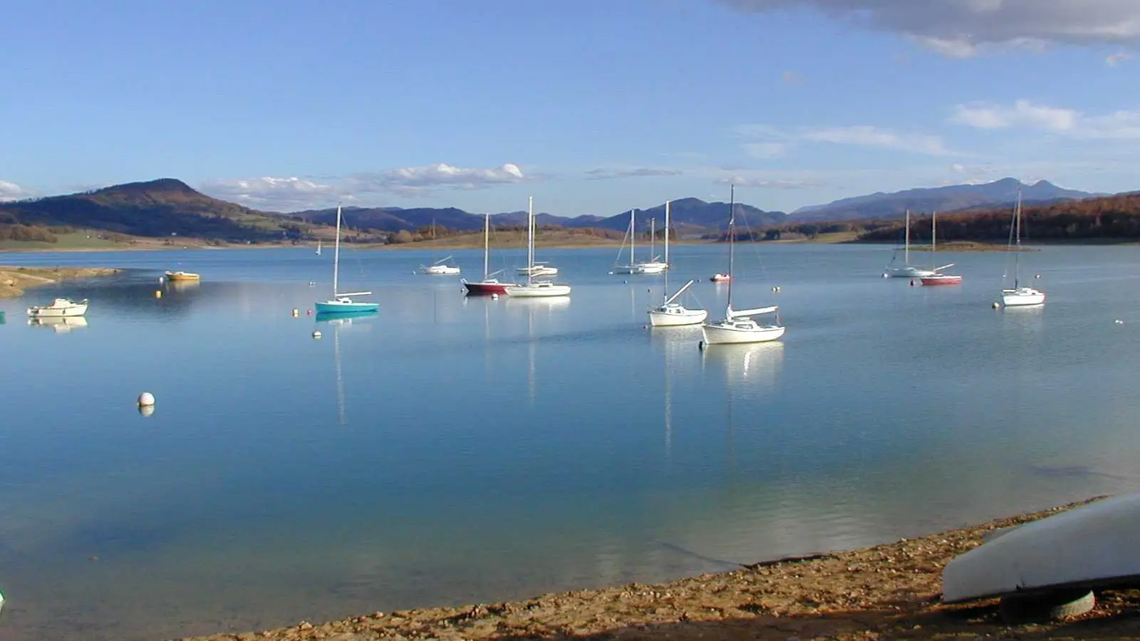 Lac de Montbel activité voile