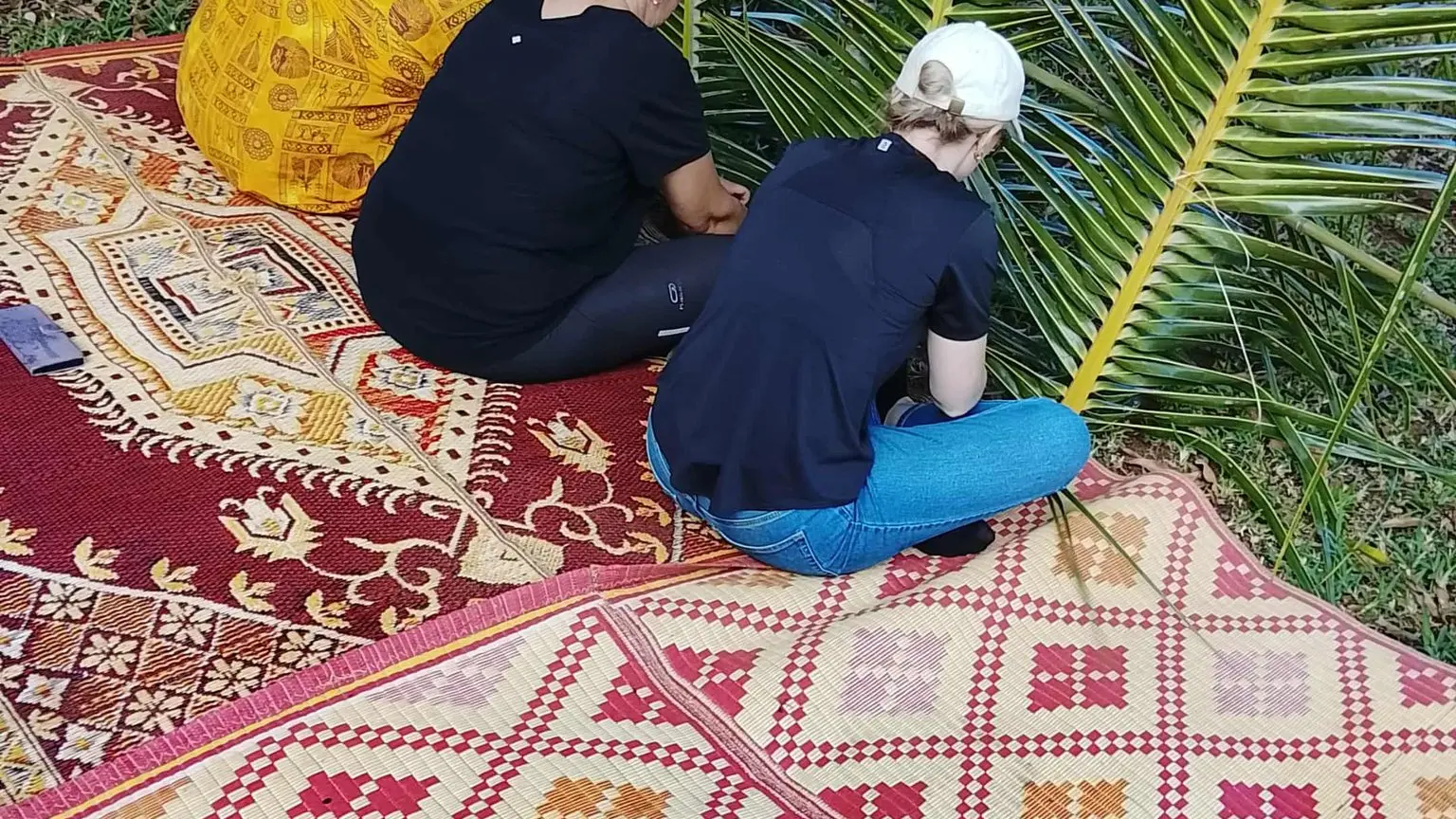 Atelier tressage panneau