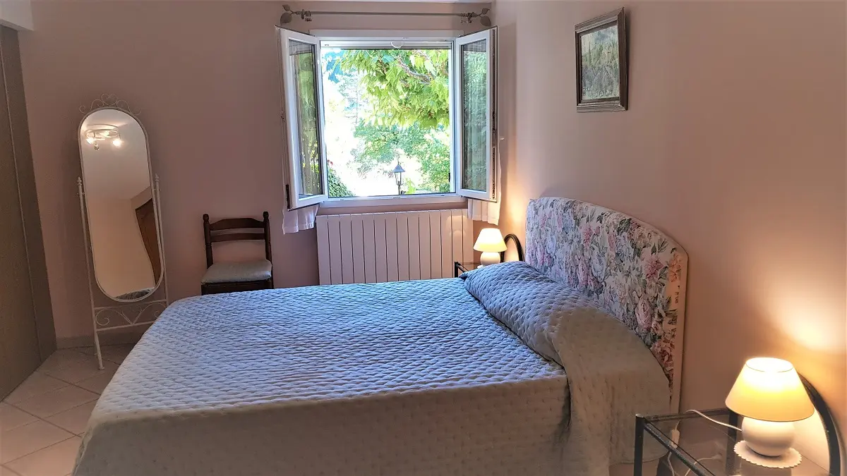 Chambre double au gîte du rocher