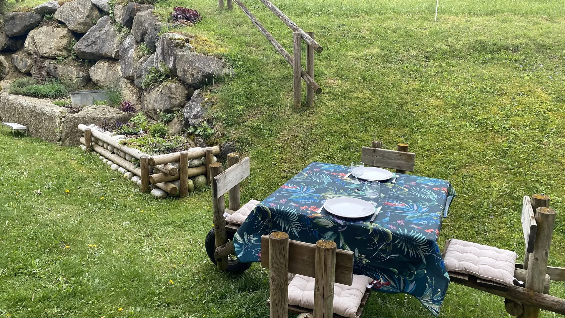 table de jardin