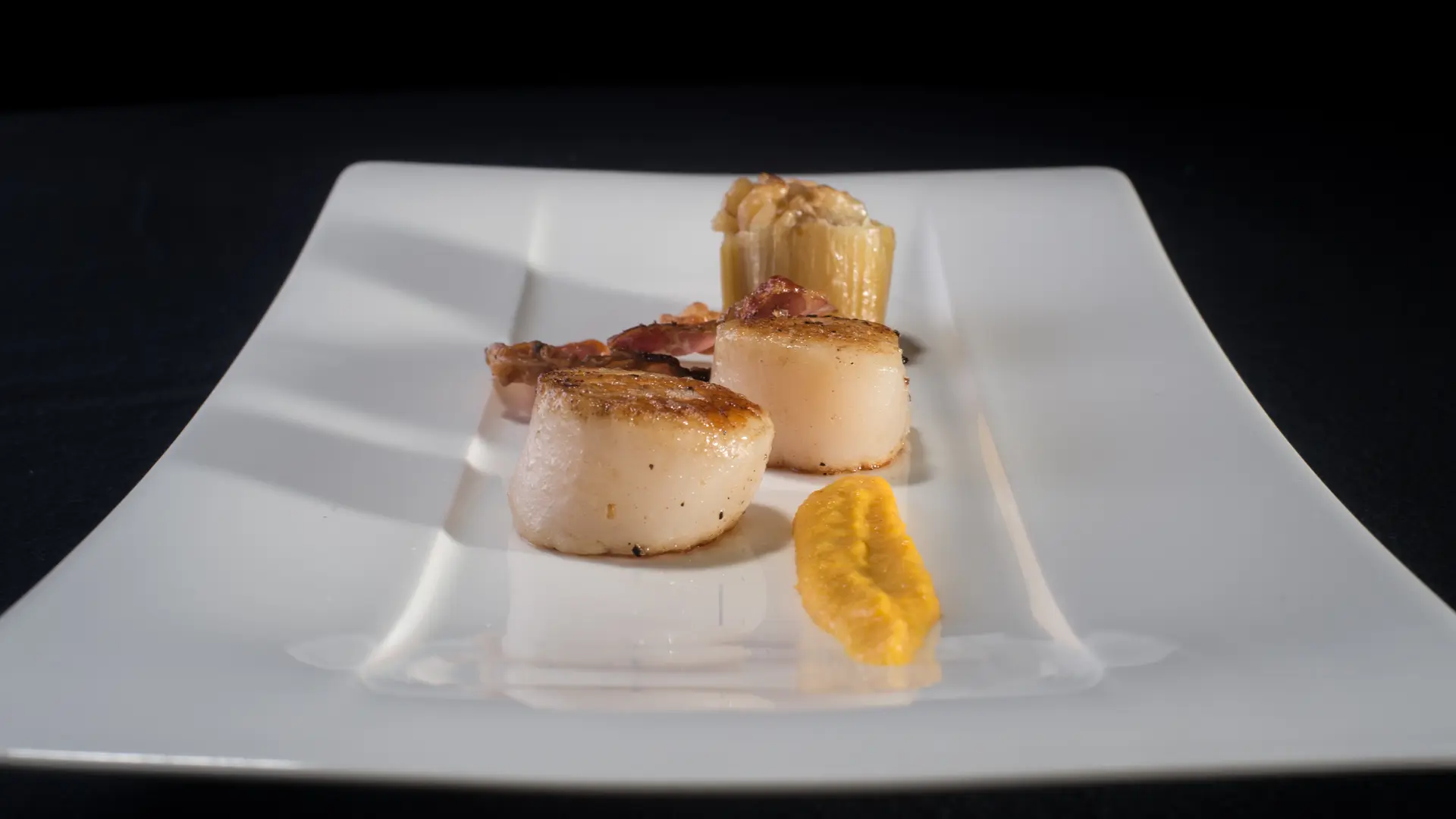 Noix de Saint Jacques et risotto d'épeautre