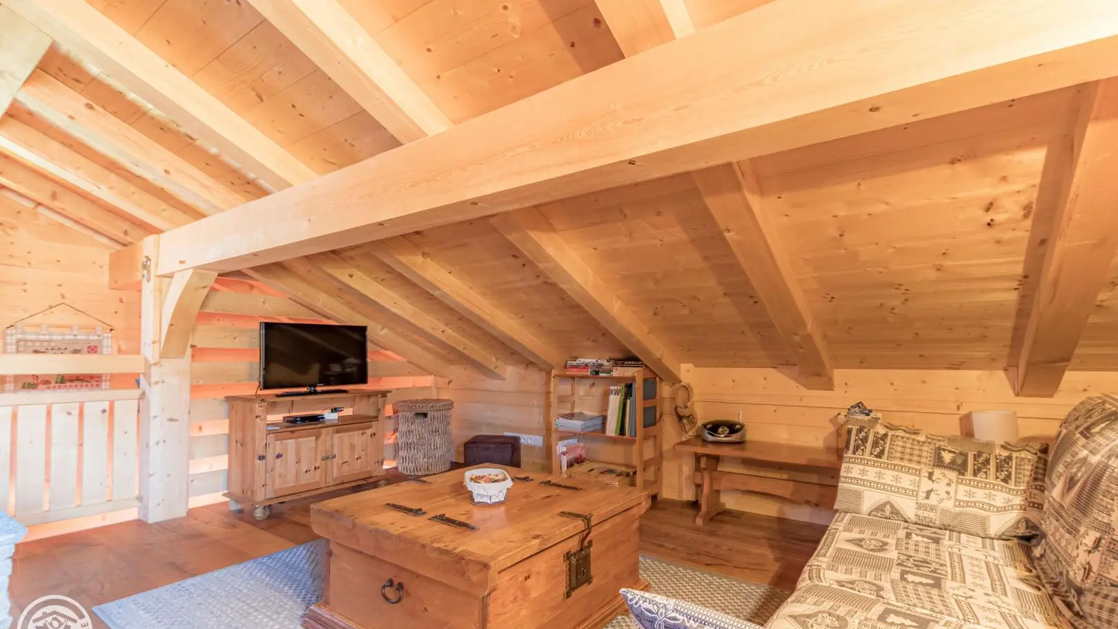 Espace détente / salon à l'étage