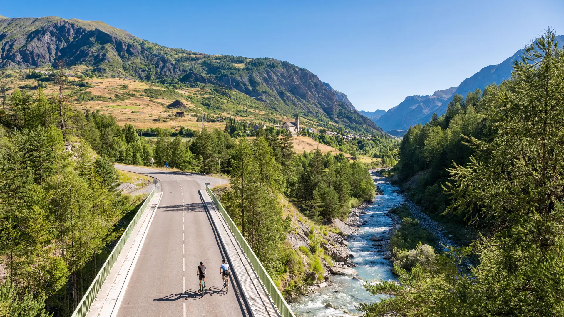 Ascension du col de Vars en vélo