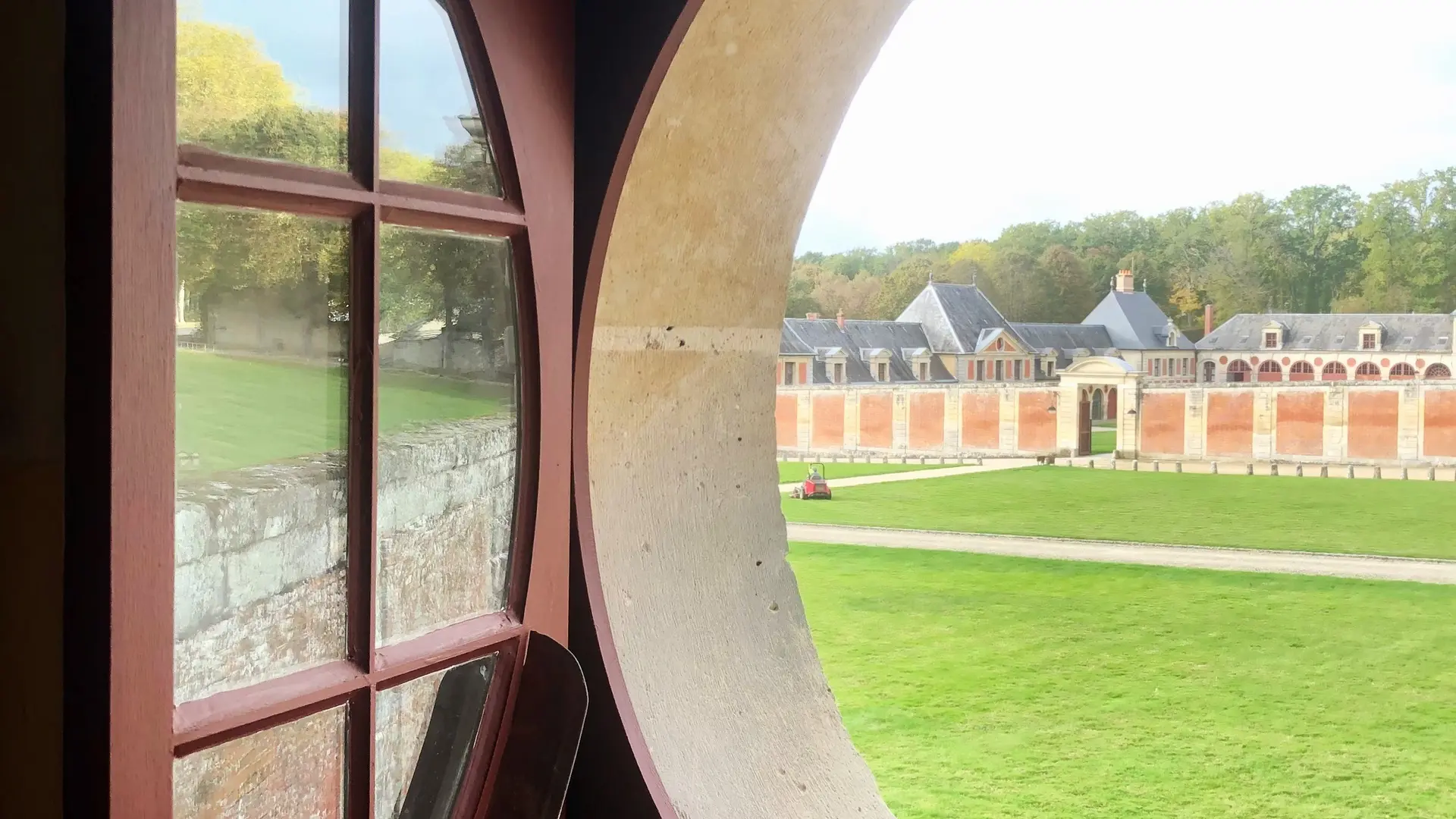 Restauration de fênetres d'un château