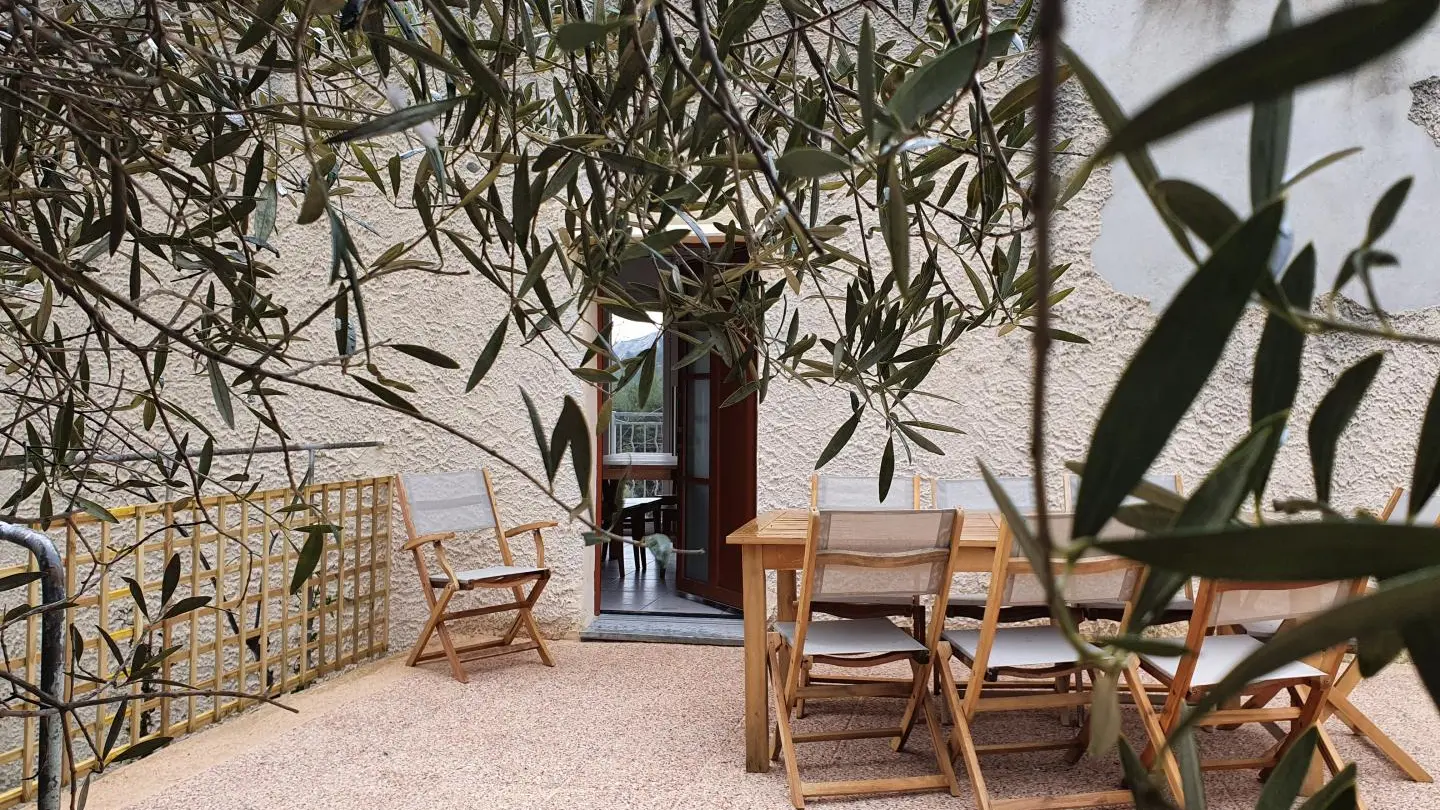 la nouvelle terrasse du Coquelicot