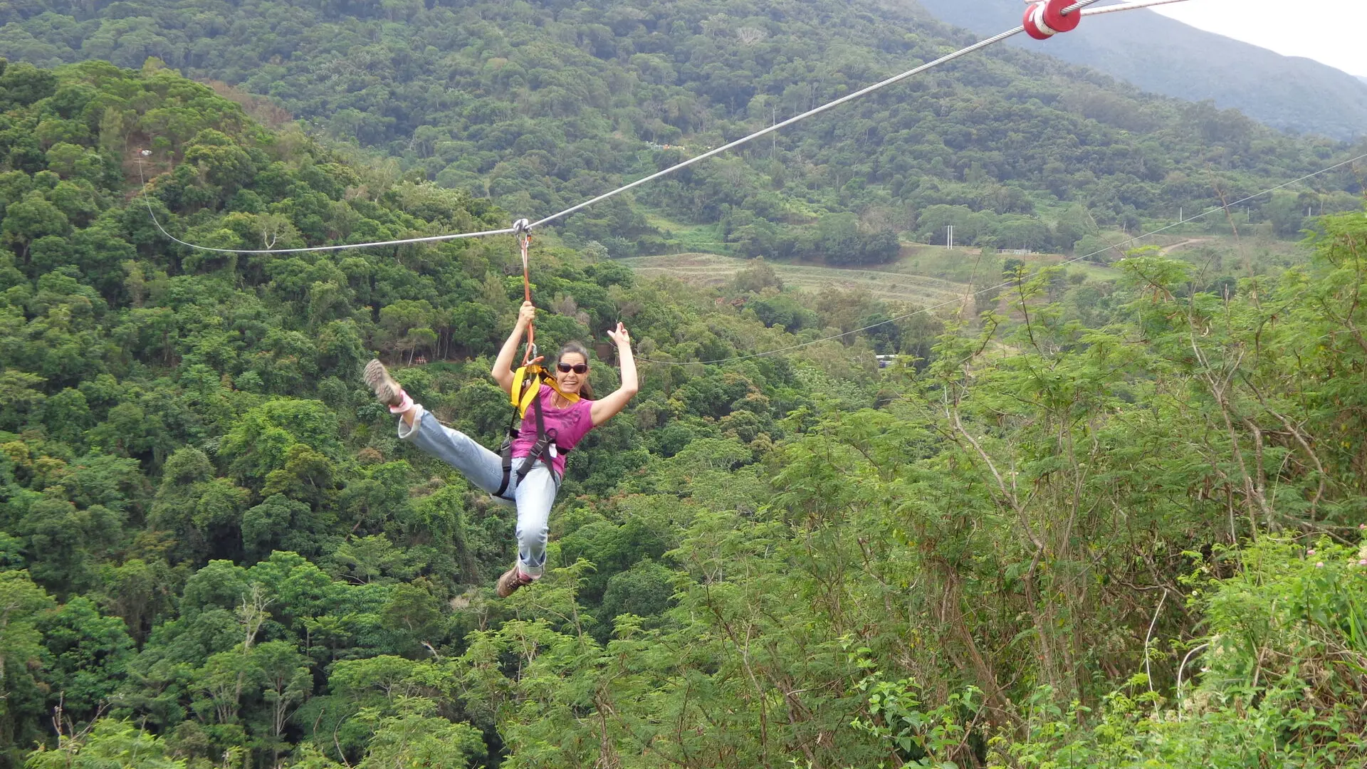 Zipline at Mont Mou, Païta