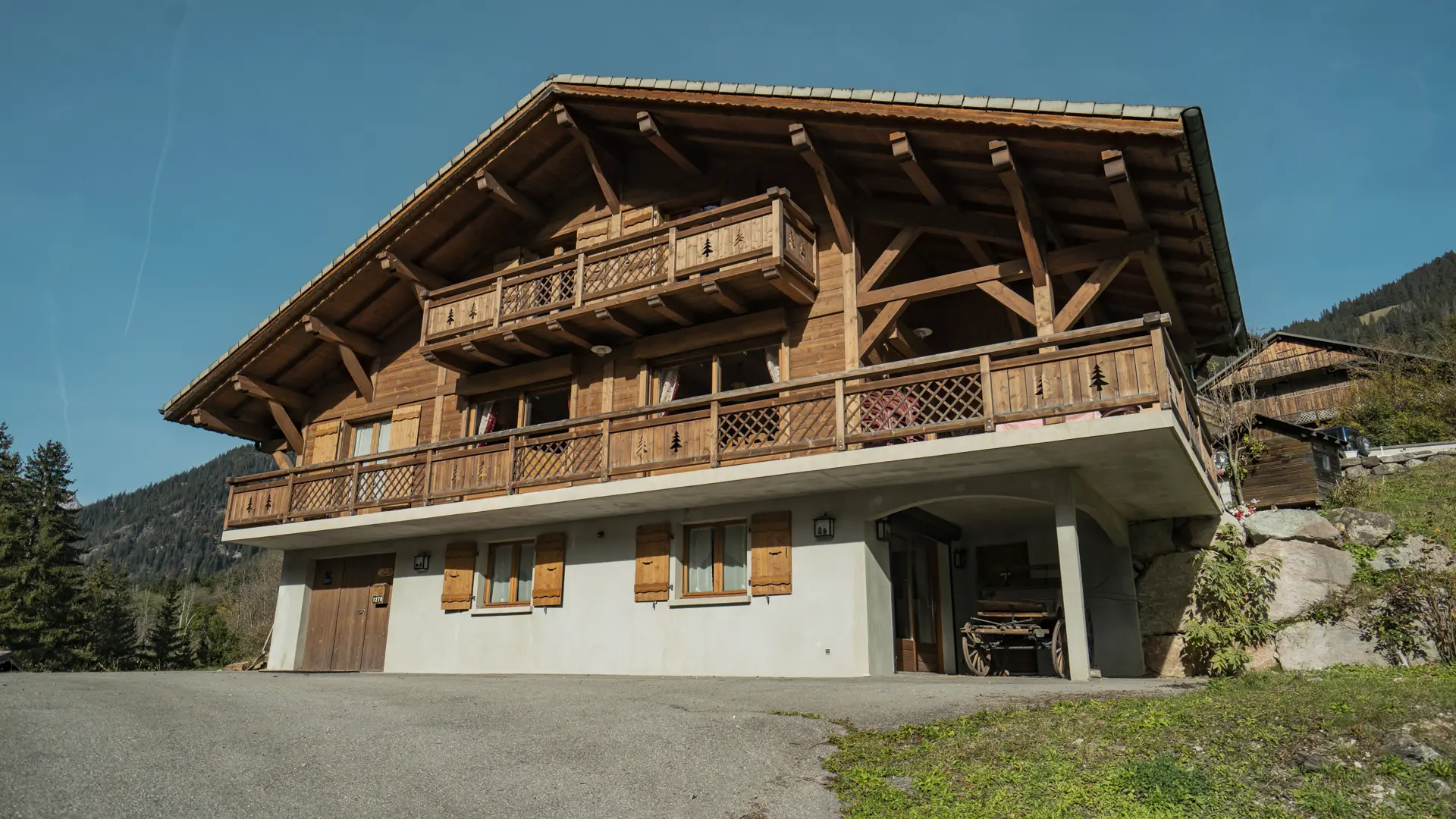 Le Chalet en été