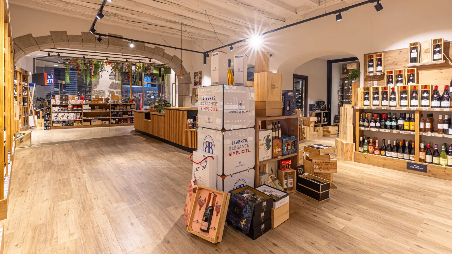 Intérieur du magasin