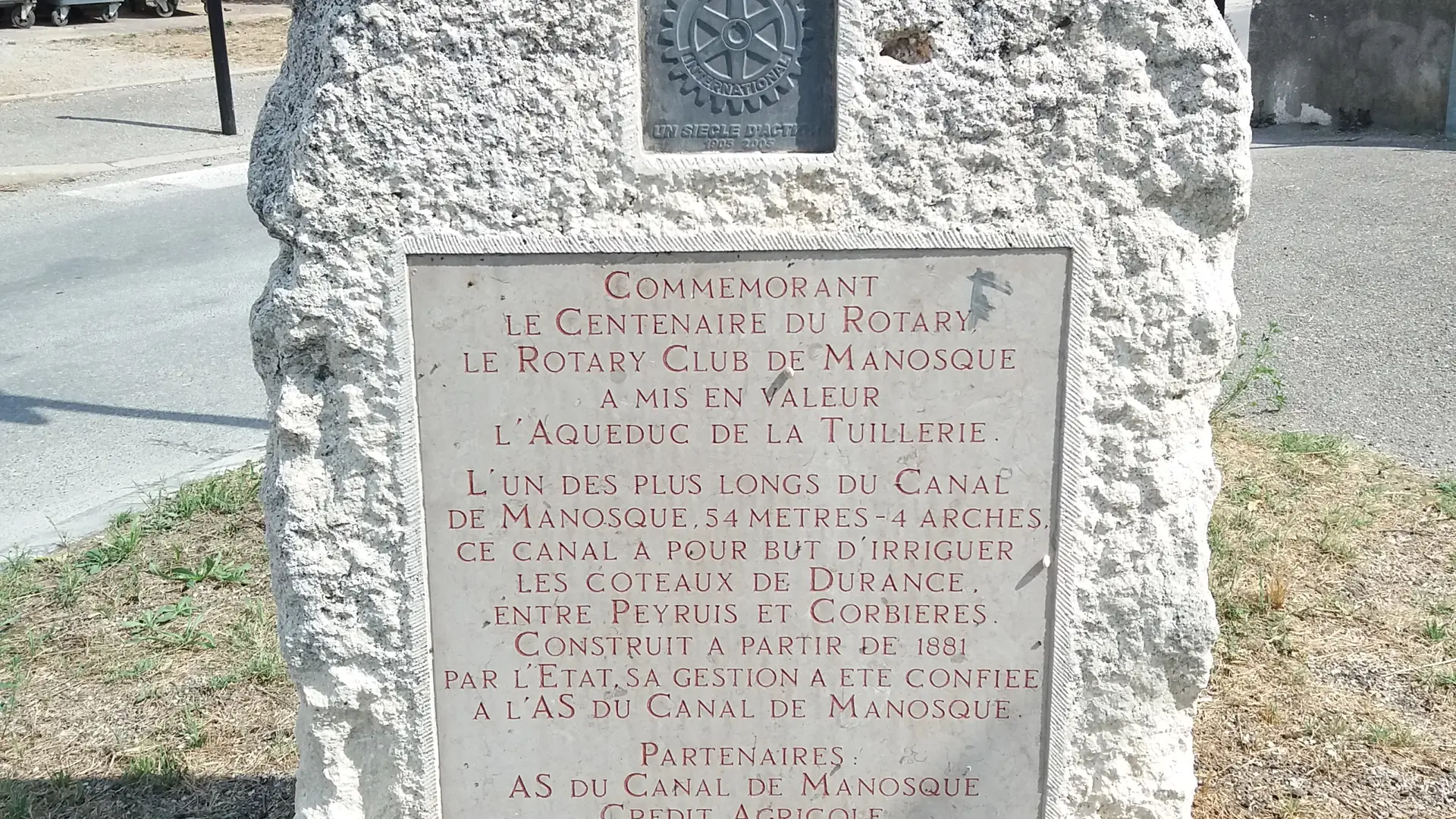 Plaque de commémoration