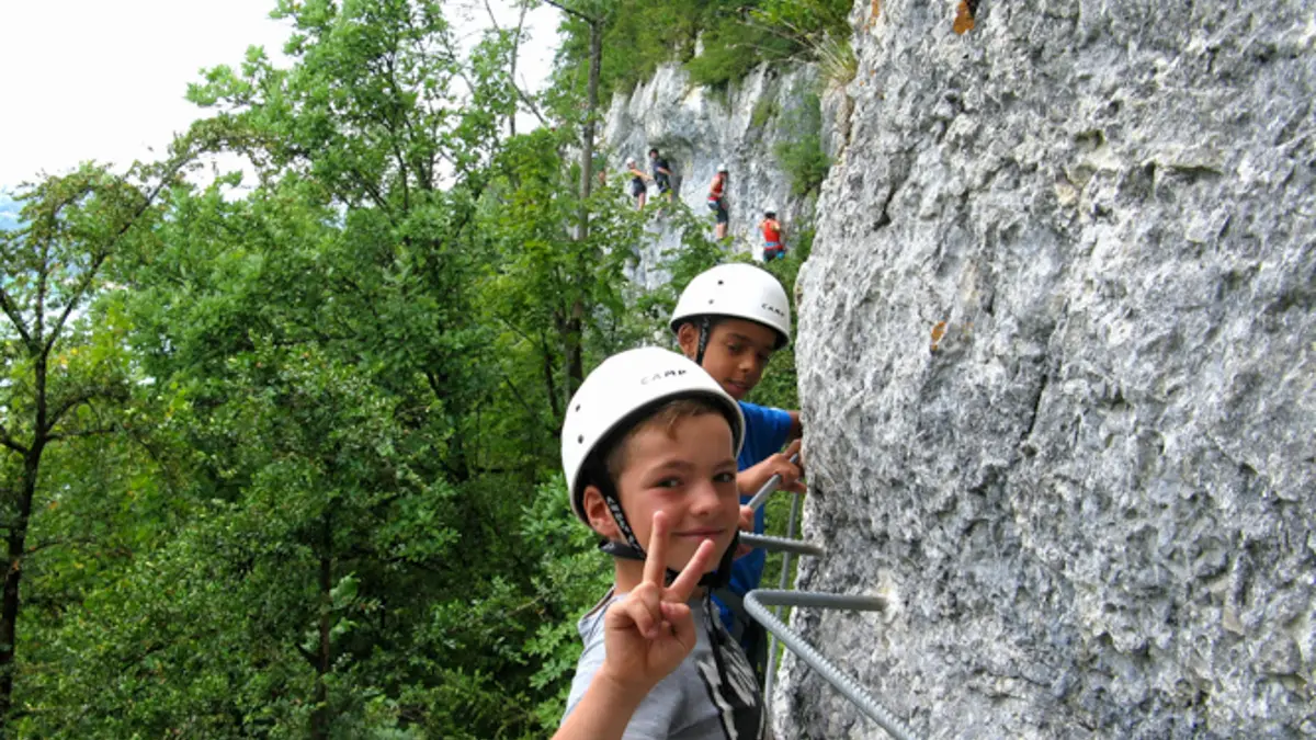 Via Ferrata dans le Jura à Vouglans, Fort l'Ecluse et Morez