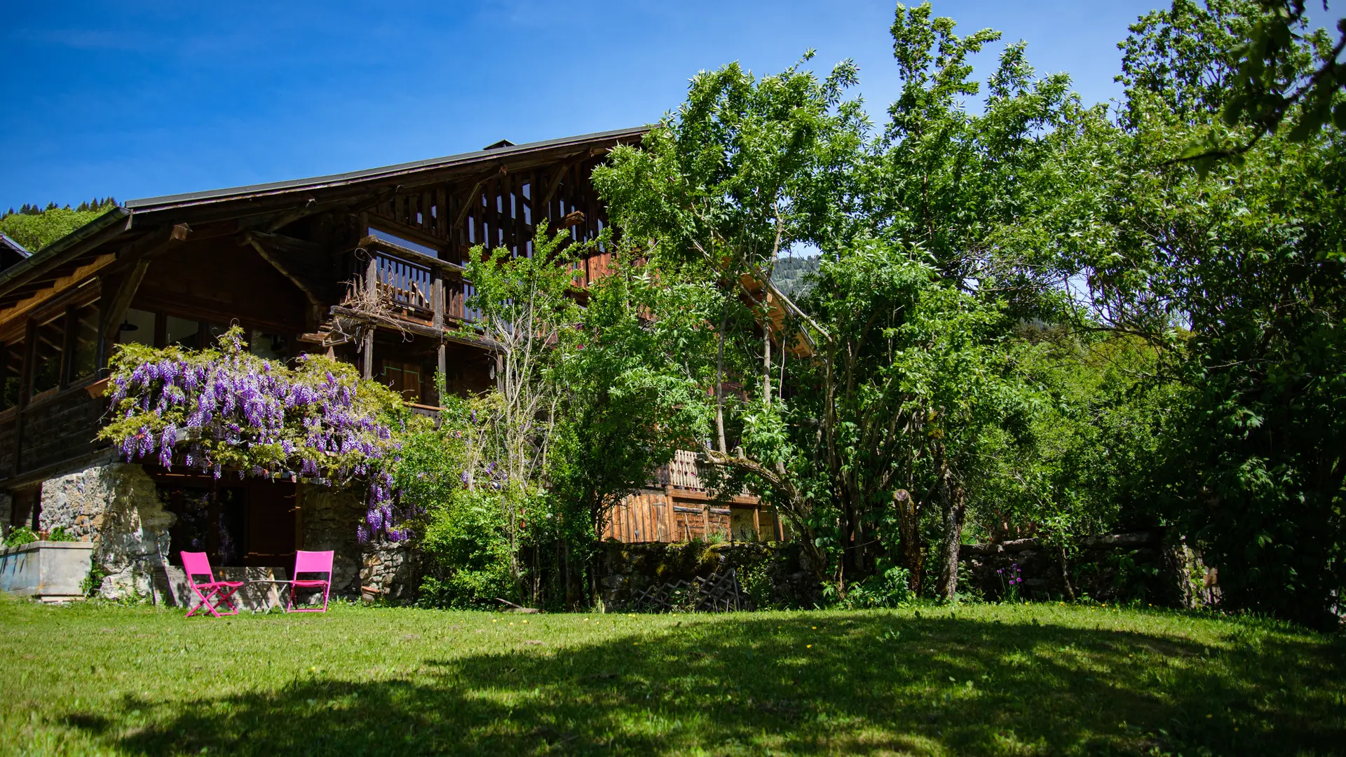 Le Chalet en été