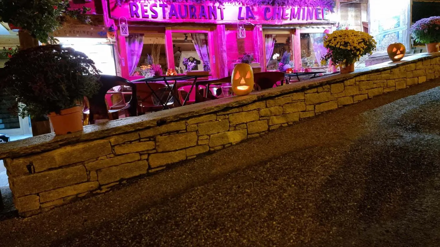 La terrasse de nuit