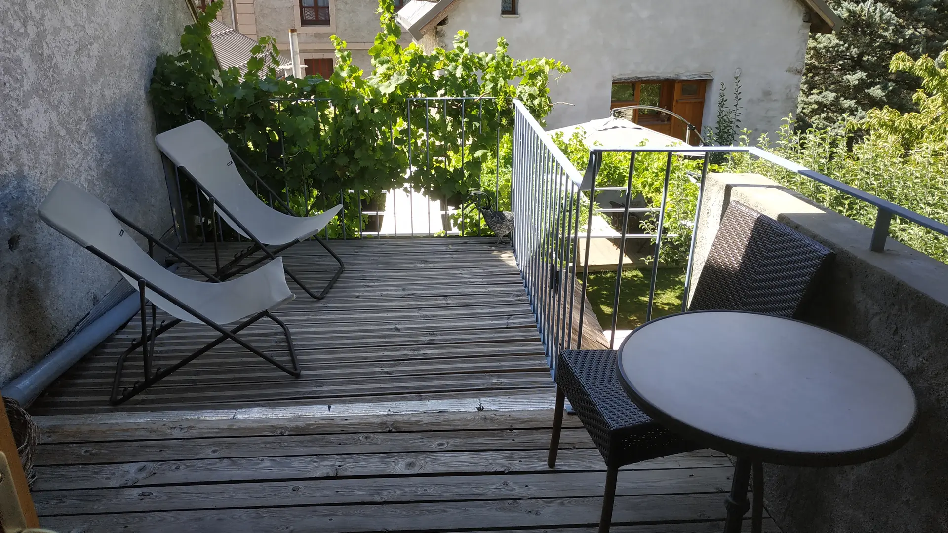 Terrasse, coin détente