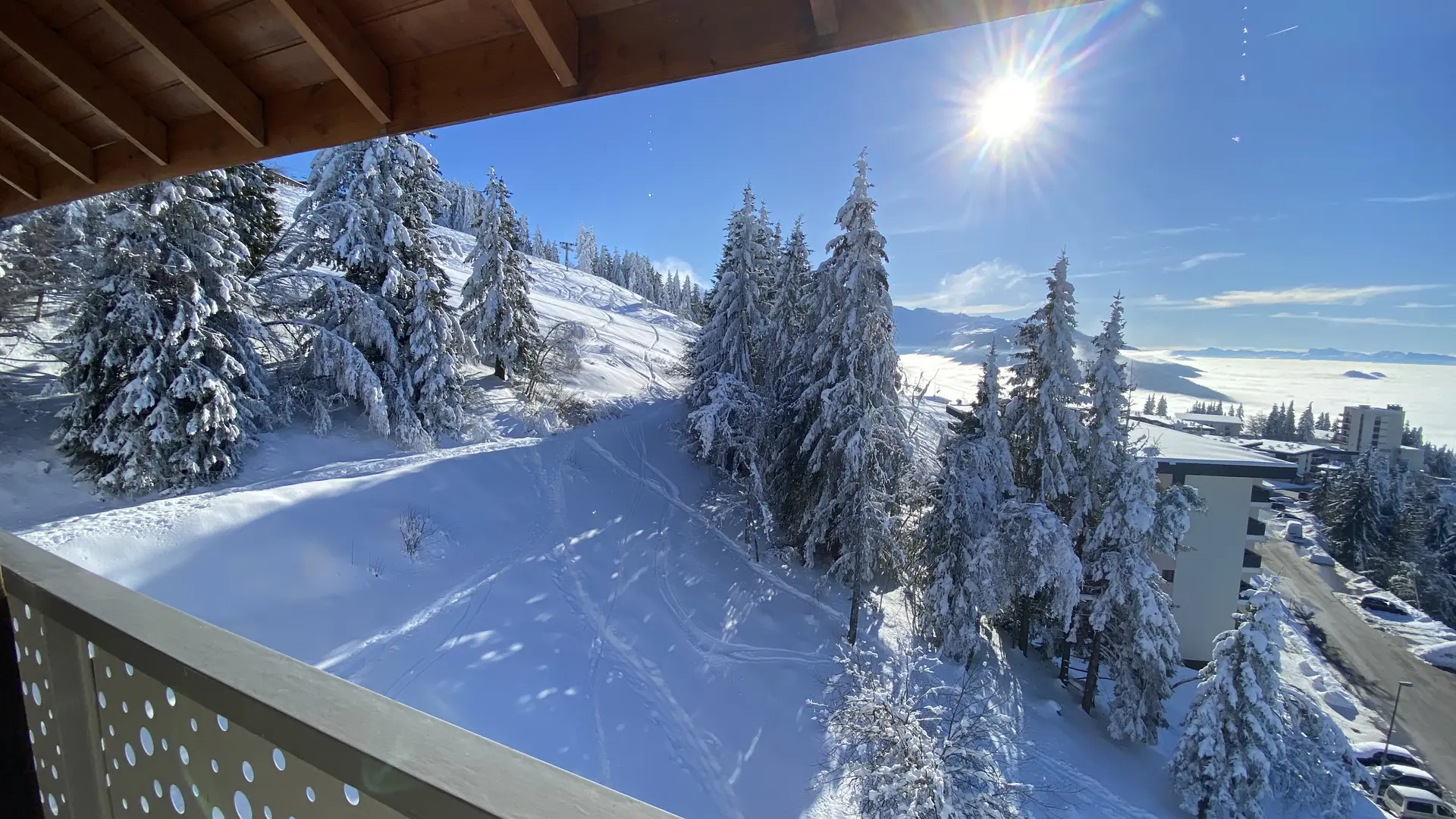 Vue sur le massif de Chartreuse