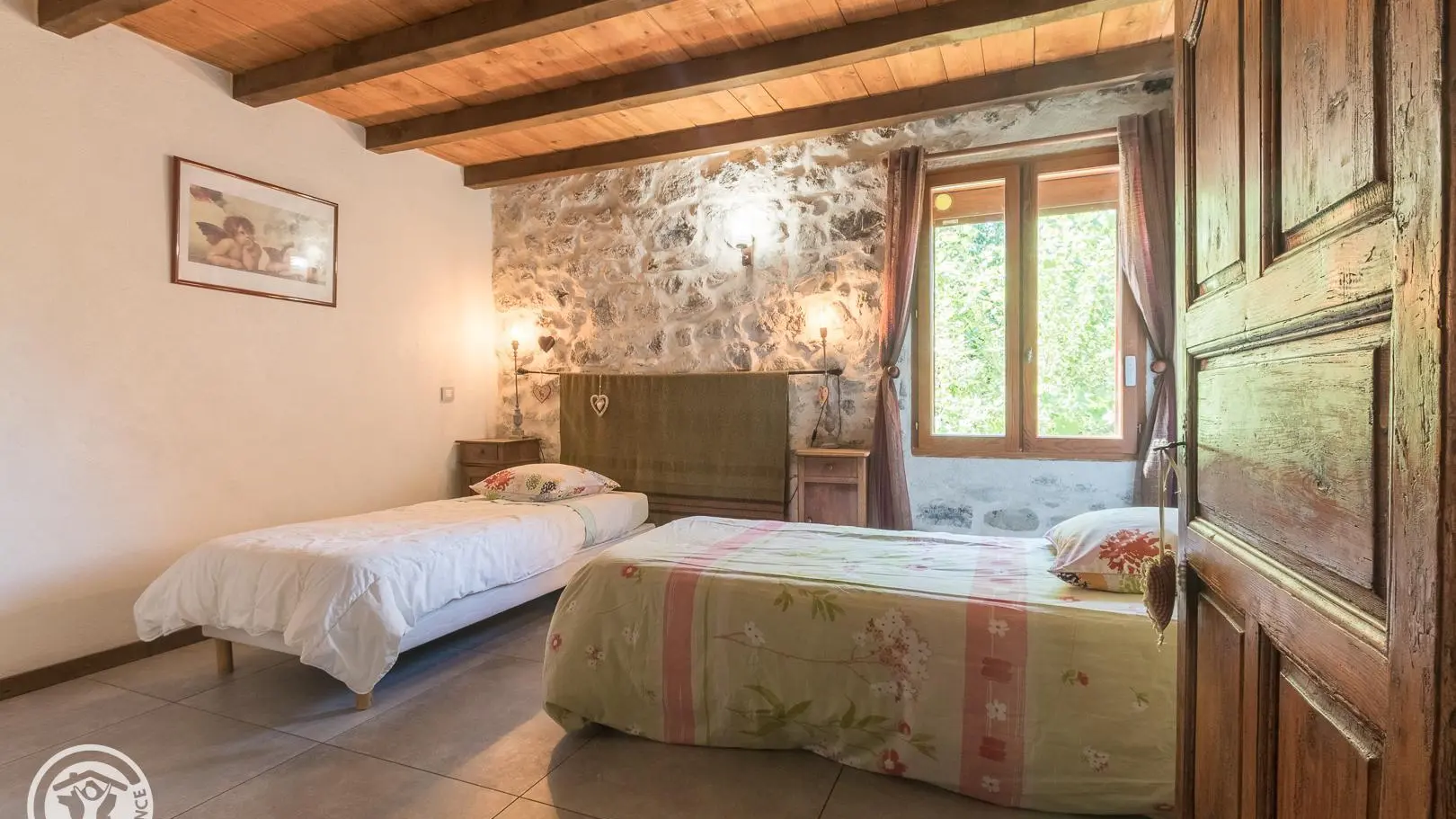 Chambre 3 (modulable 2 lits simples ou 1 lit double)