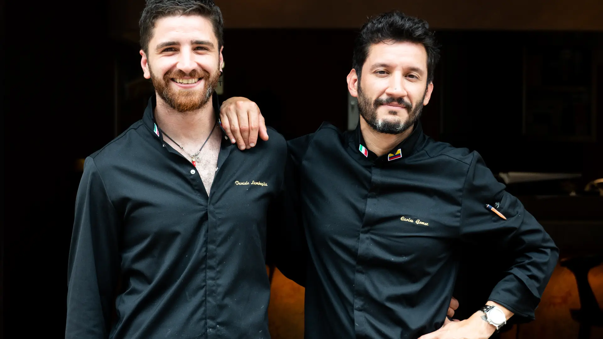 le deux chef, Daniele et Carlos