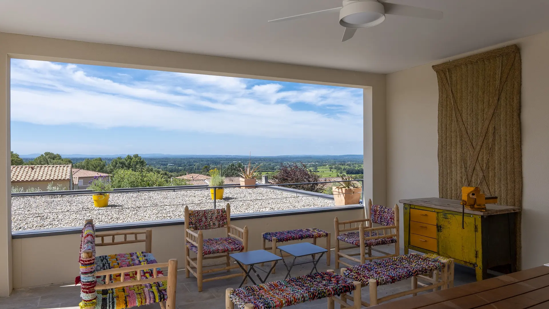 La terrasse couverte