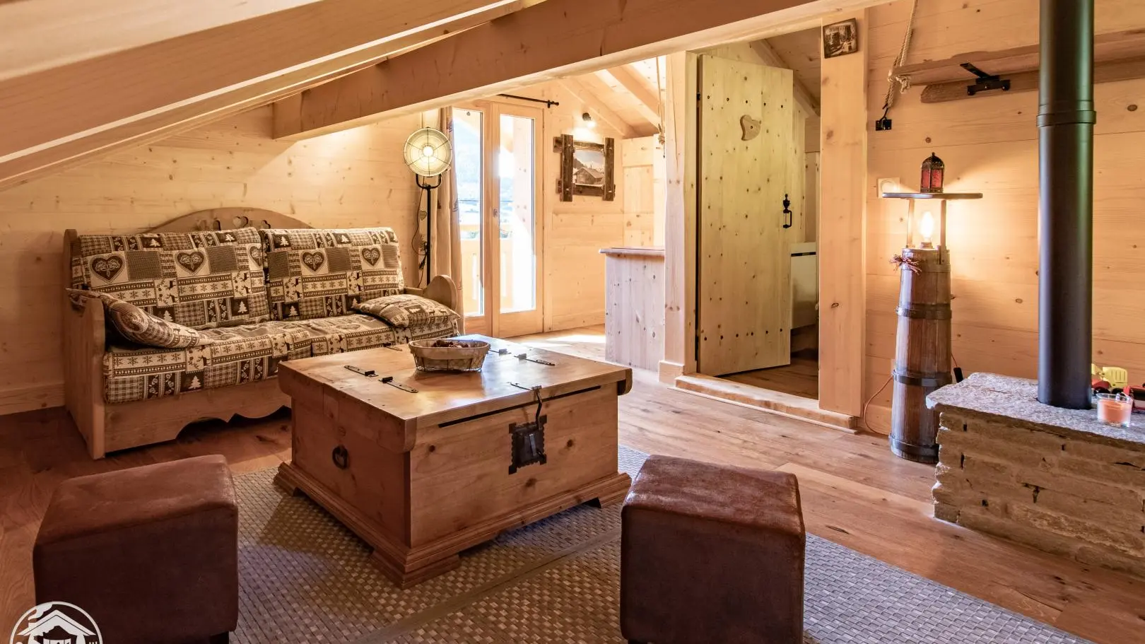 Espace détente / salon à l'étage