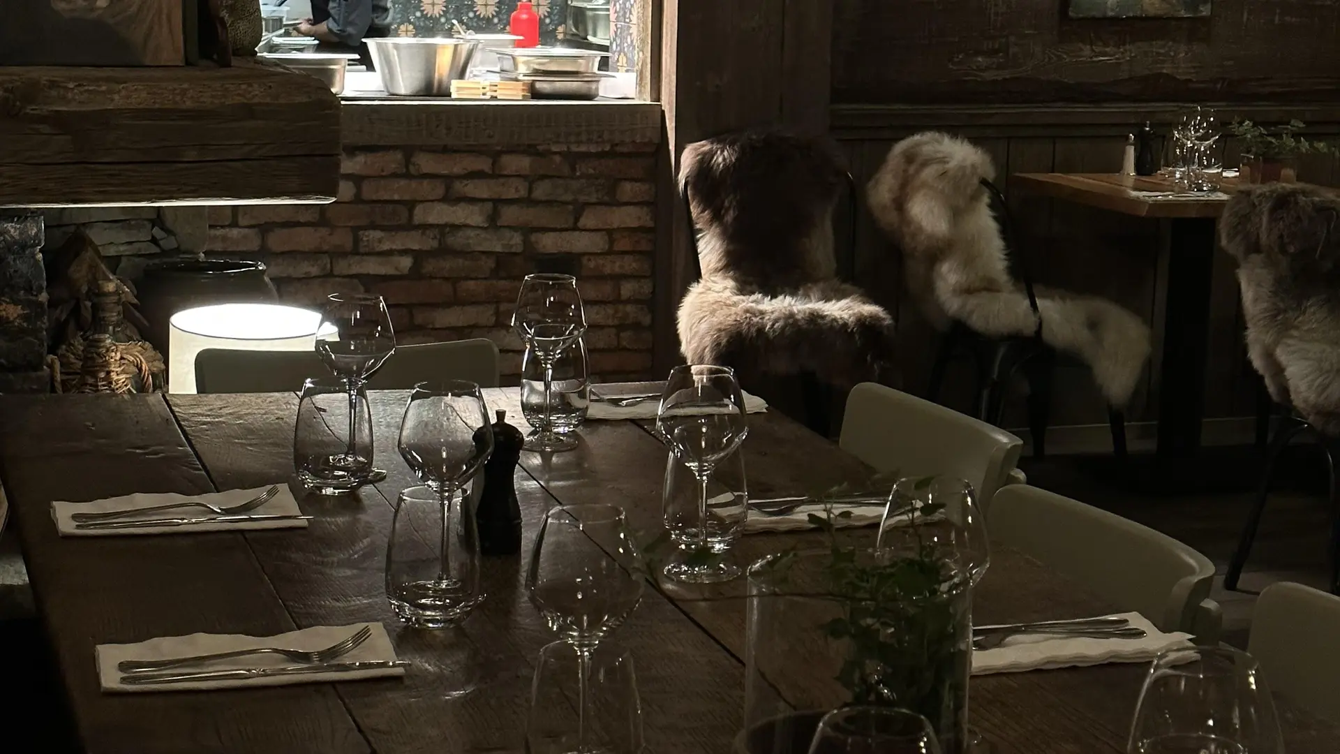 Grande tablée - Restaurant l'Alpin Val d'Isère