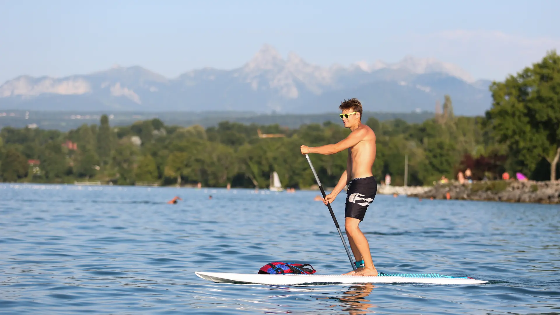 Sortie en paddle sur le Léman