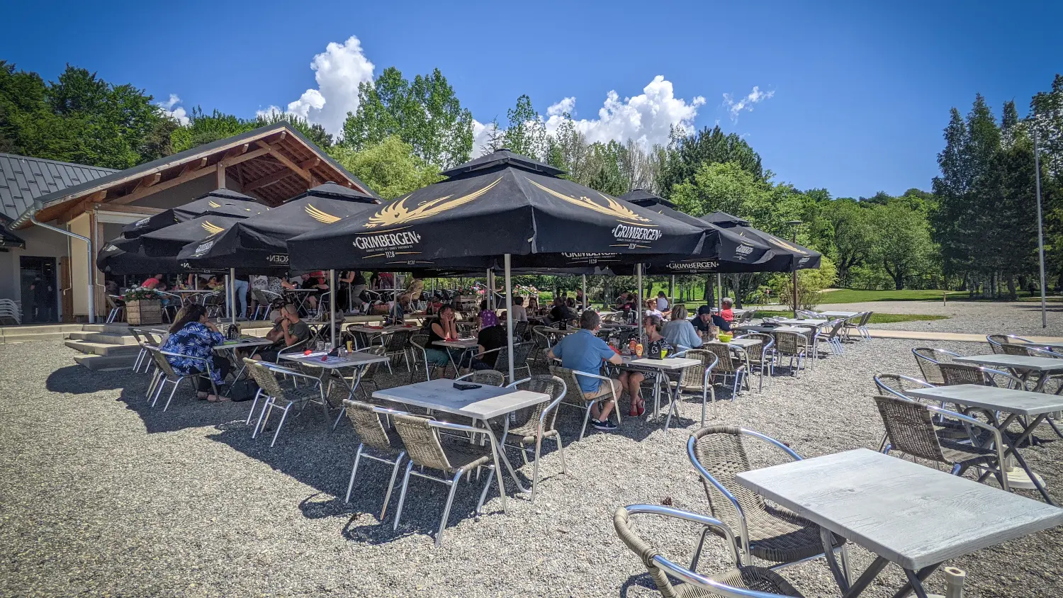 Restaurant de la plage, Plan d'eau du Champsaur